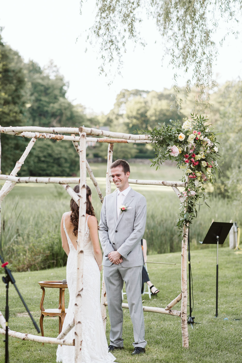 Pierce House Wedding — candid wedding moment