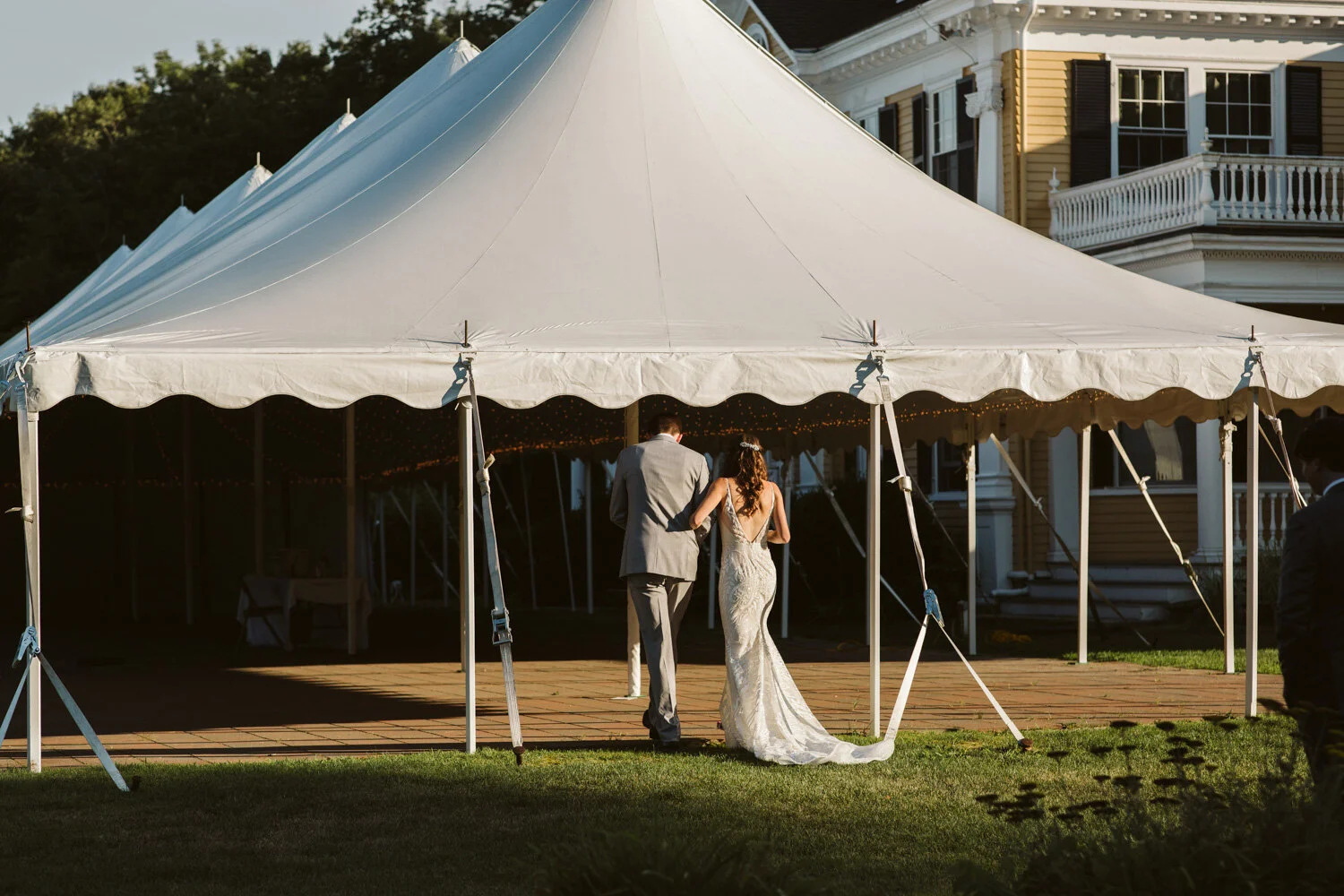 Pierce House Wedding — candid wedding moment