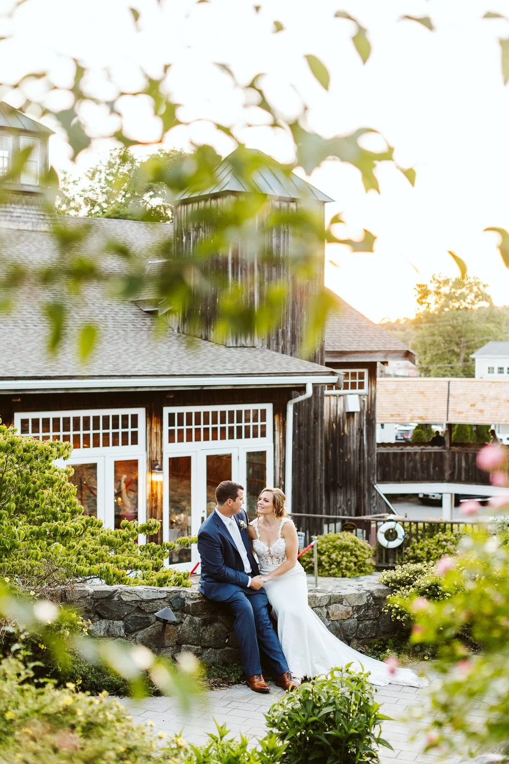 Red Lion Inn Wedding 4 Red Lion Inn Wedding — candid wedding moment