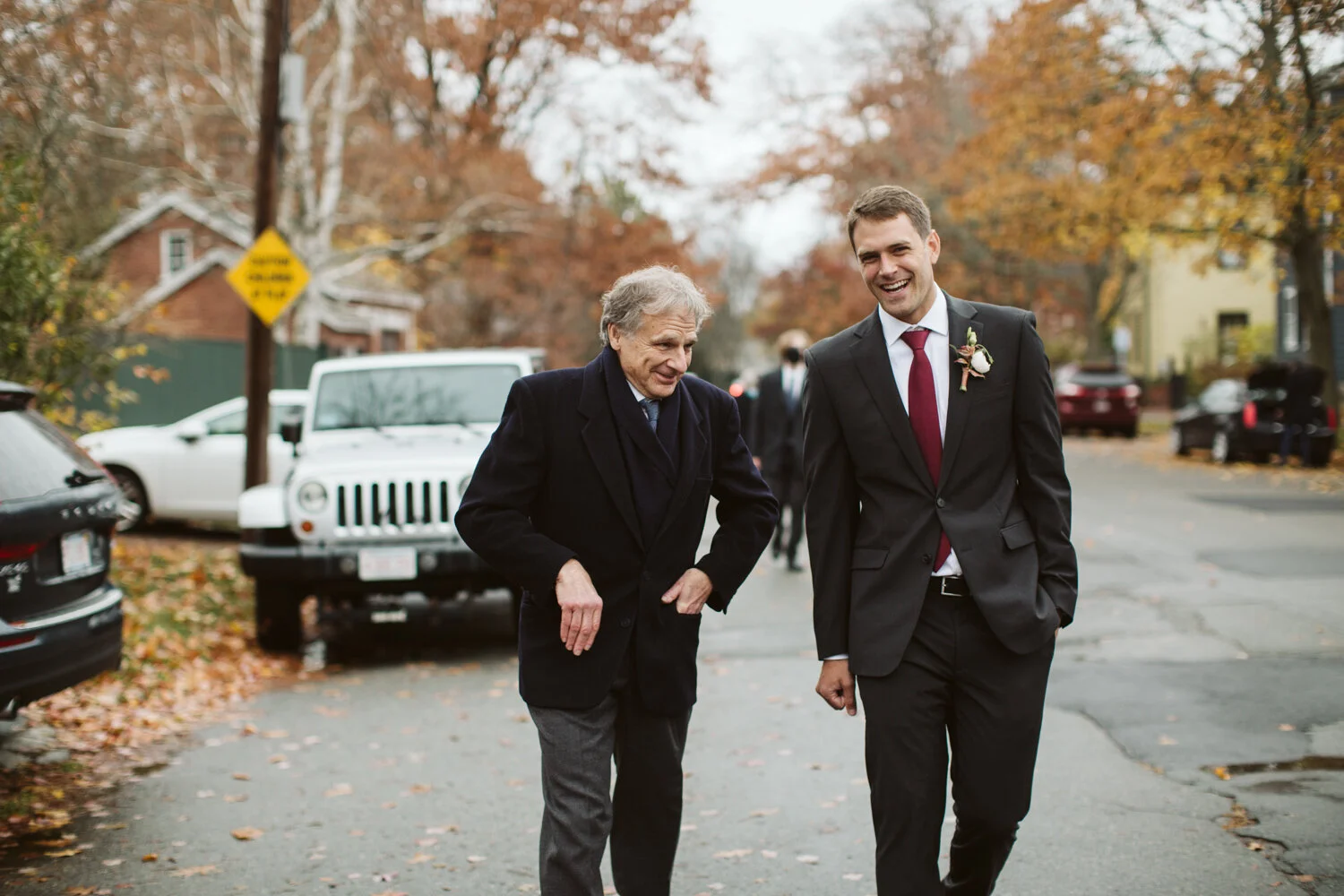 Salem MA Micro Wedding — candid wedding moment