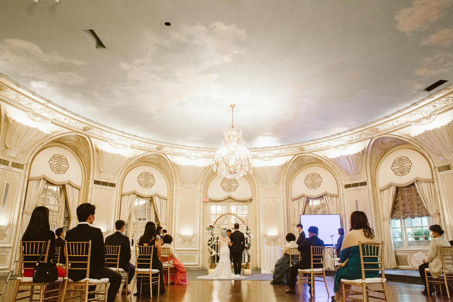 Small Boston Elopement — candid wedding moment