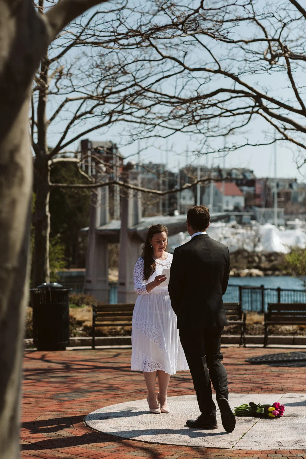 A Social Distancing Wedding Ceremony in Boston MA 6 A Social Distancing Wedding Ceremony in Boston MA — documentary wedding photography