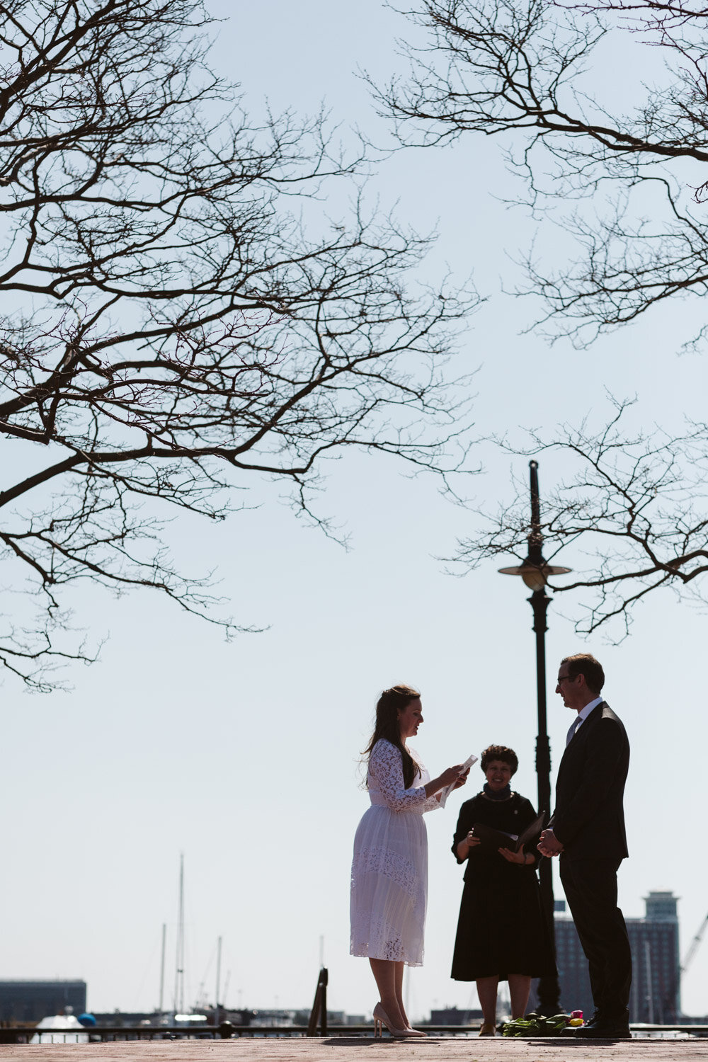 A Social Distancing Wedding Ceremony in Boston MA 7 A Social Distancing Wedding Ceremony in Boston MA — wedding photograph
