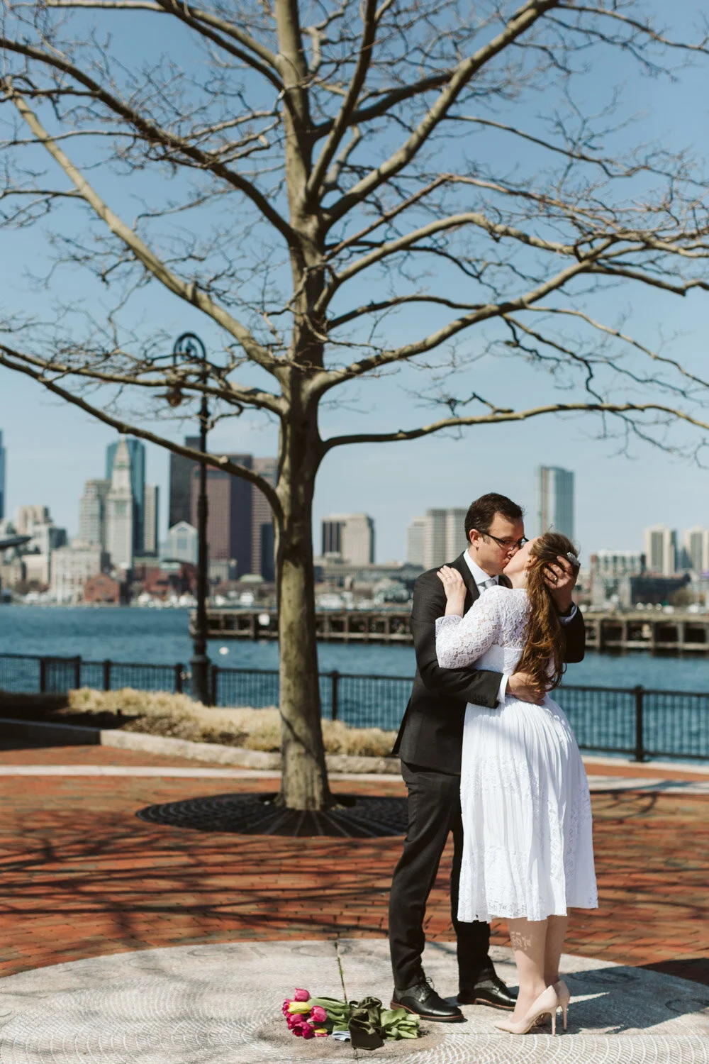 A Social Distancing Wedding Ceremony in Boston MA 13 A Social Distancing Wedding Ceremony in Boston MA — wedding photograph