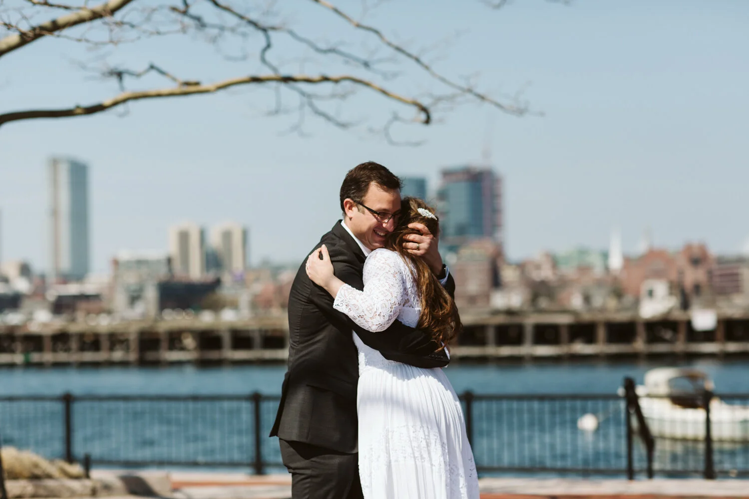 A Social Distancing Wedding Ceremony in Boston MA 14 A Social Distancing Wedding Ceremony in Boston MA — documentary wedding photograph