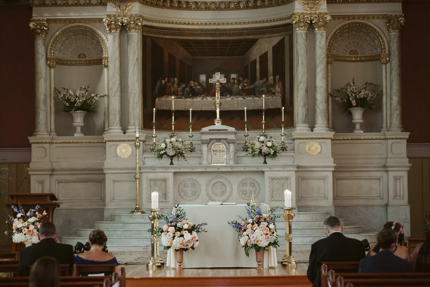 St Cecilia Boston Wedding Ceremony 2 St Cecilia Boston Wedding Ceremony — wedding photography by Mark Davidson