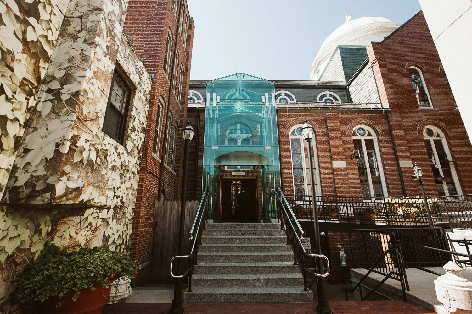 St Leonard of Port Maurice Parish Boston MA — wedding photography by Mark Davidson