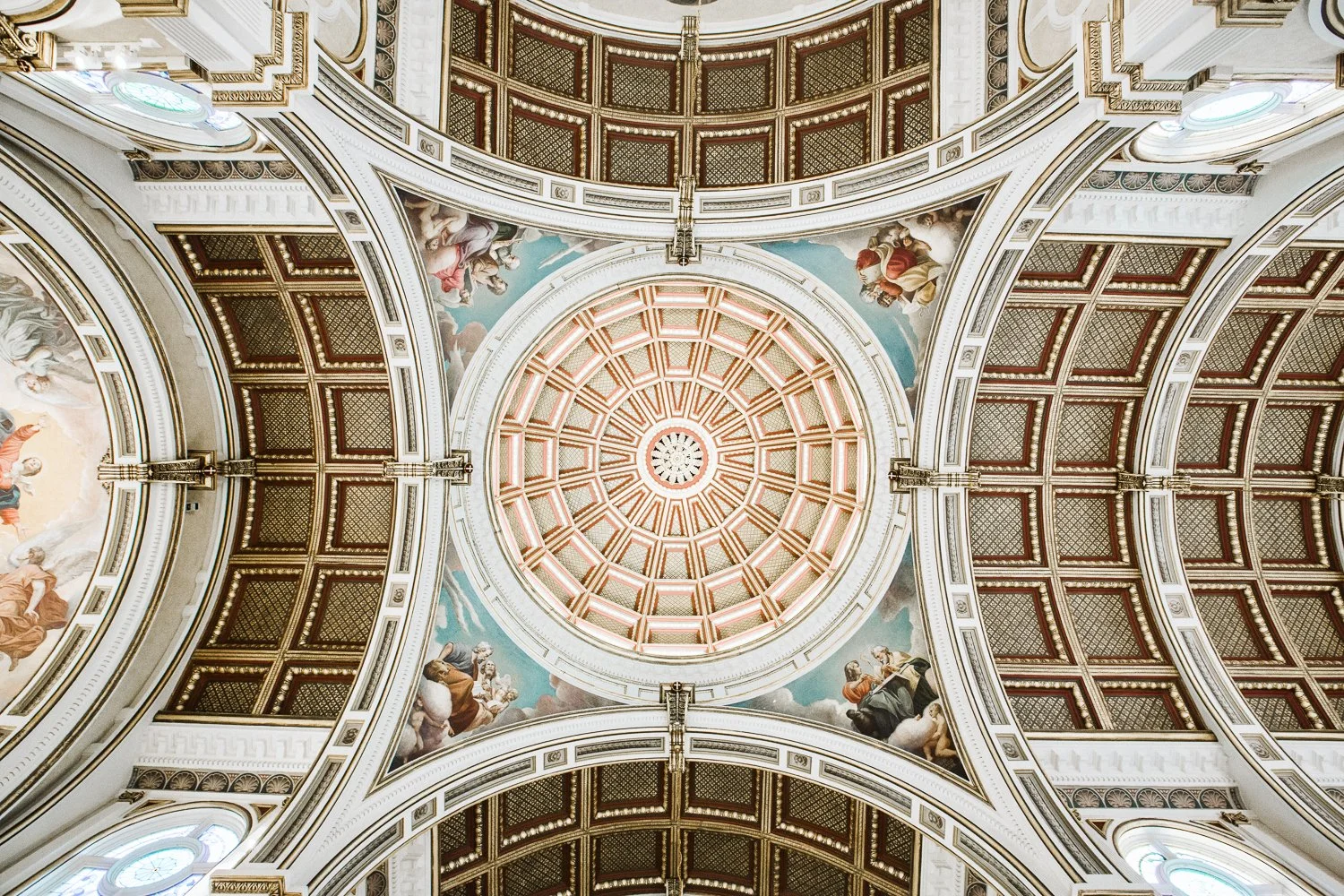 St Leonard of Port Maurice Parish Boston MA — wedding photography by Mark Davidson