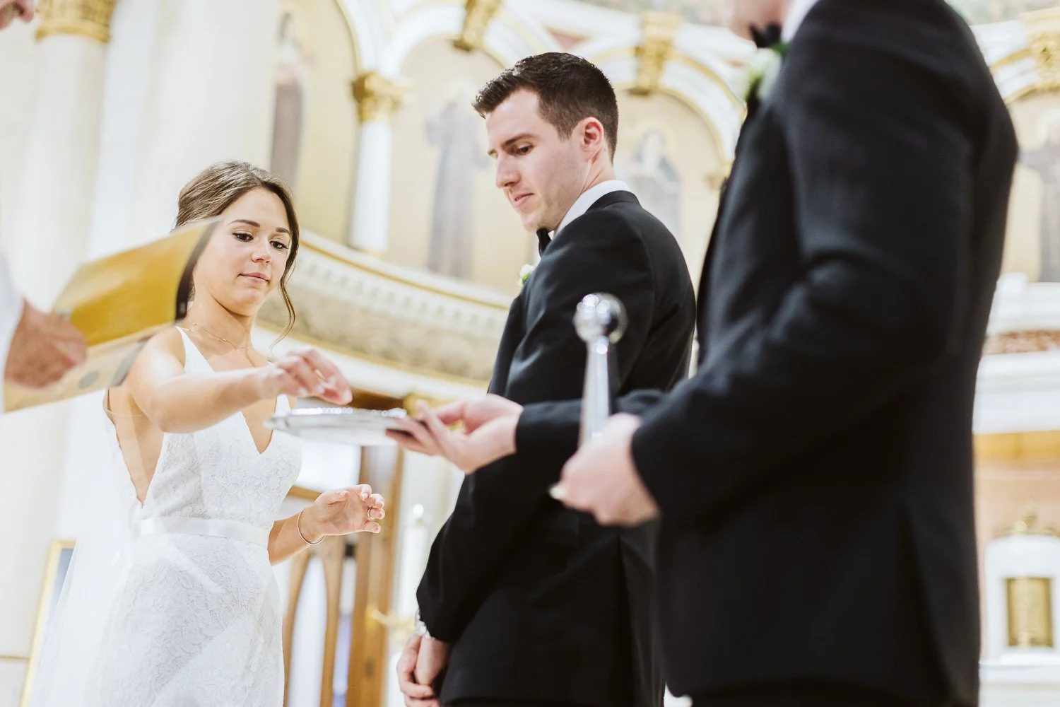 St Leonard of Port Maurice Parish Boston MA — documentary wedding photography