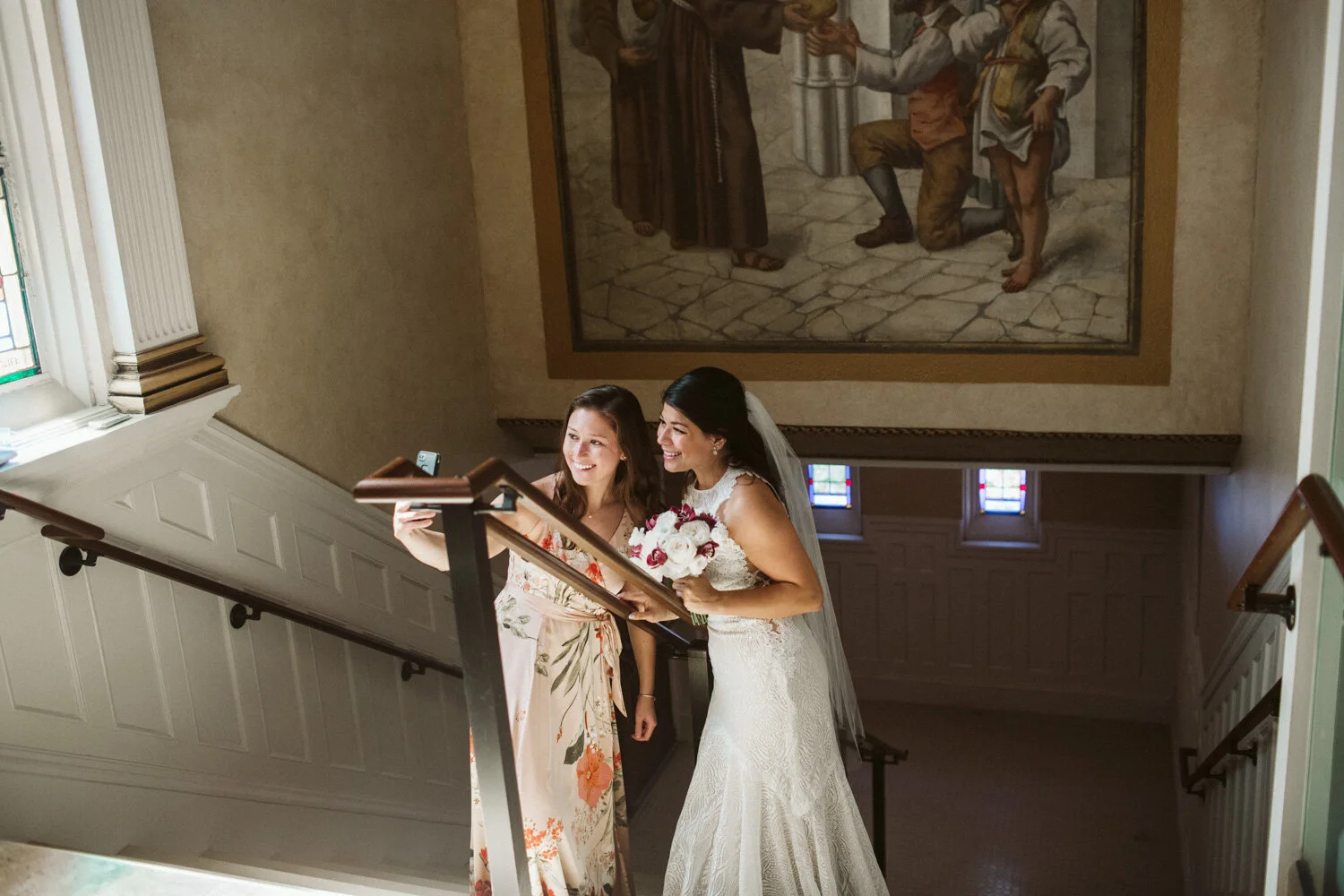 St Leonard of Port Maurice Parish Wedding Ceremony — candid wedding moment