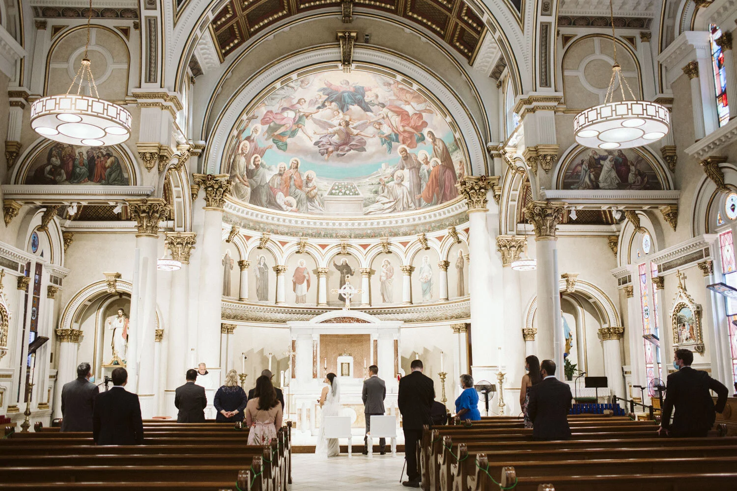 St Leonard of Port Maurice Parish Wedding Ceremony — documentary wedding photography