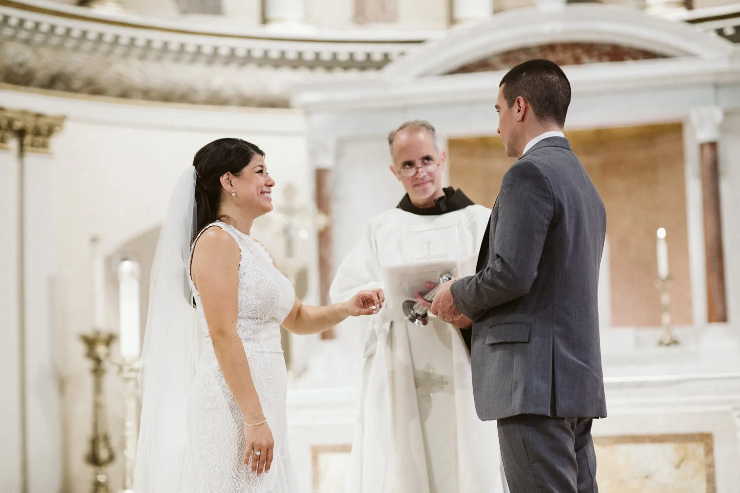 St Leonard of Port Maurice Parish Wedding Ceremony — wedding photography by Mark Davidson
