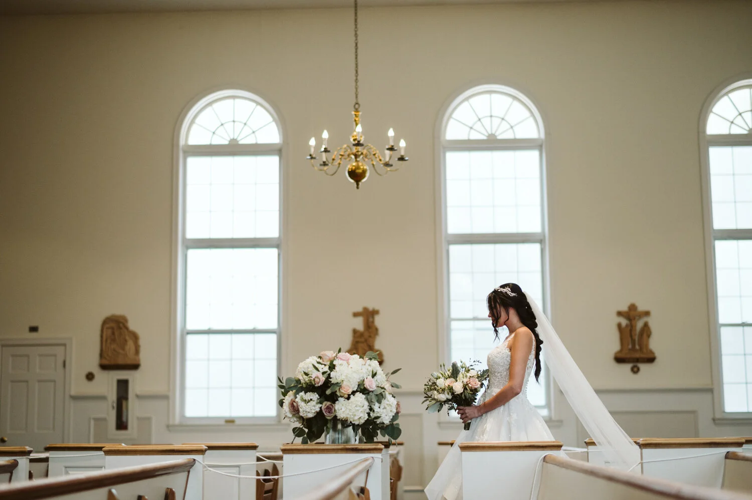 St. Marys Parish Wedding Ceremony — wedding photography by Mark Davidson