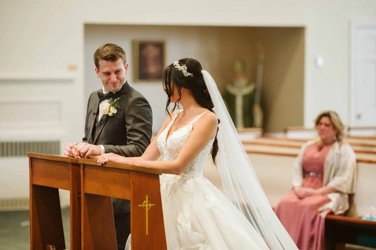 St. Marys Parish Wedding Ceremony — wedding photograph