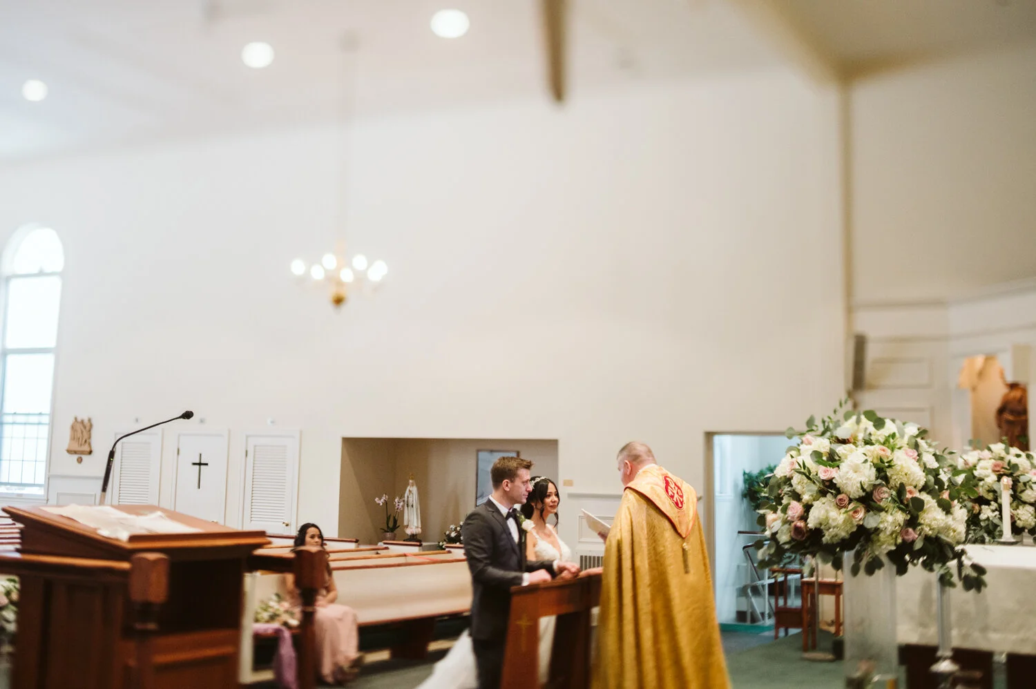 St. Marys Parish Wedding Ceremony — wedding photography by Mark Davidson