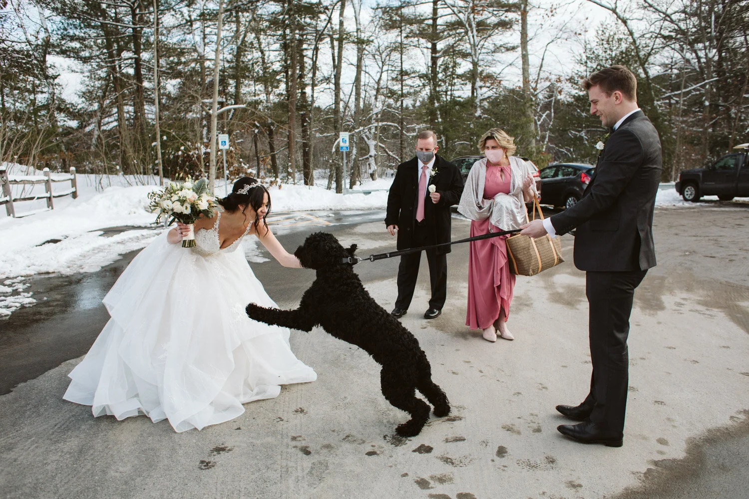 St. Marys Parish Wedding Ceremony — candid wedding moment