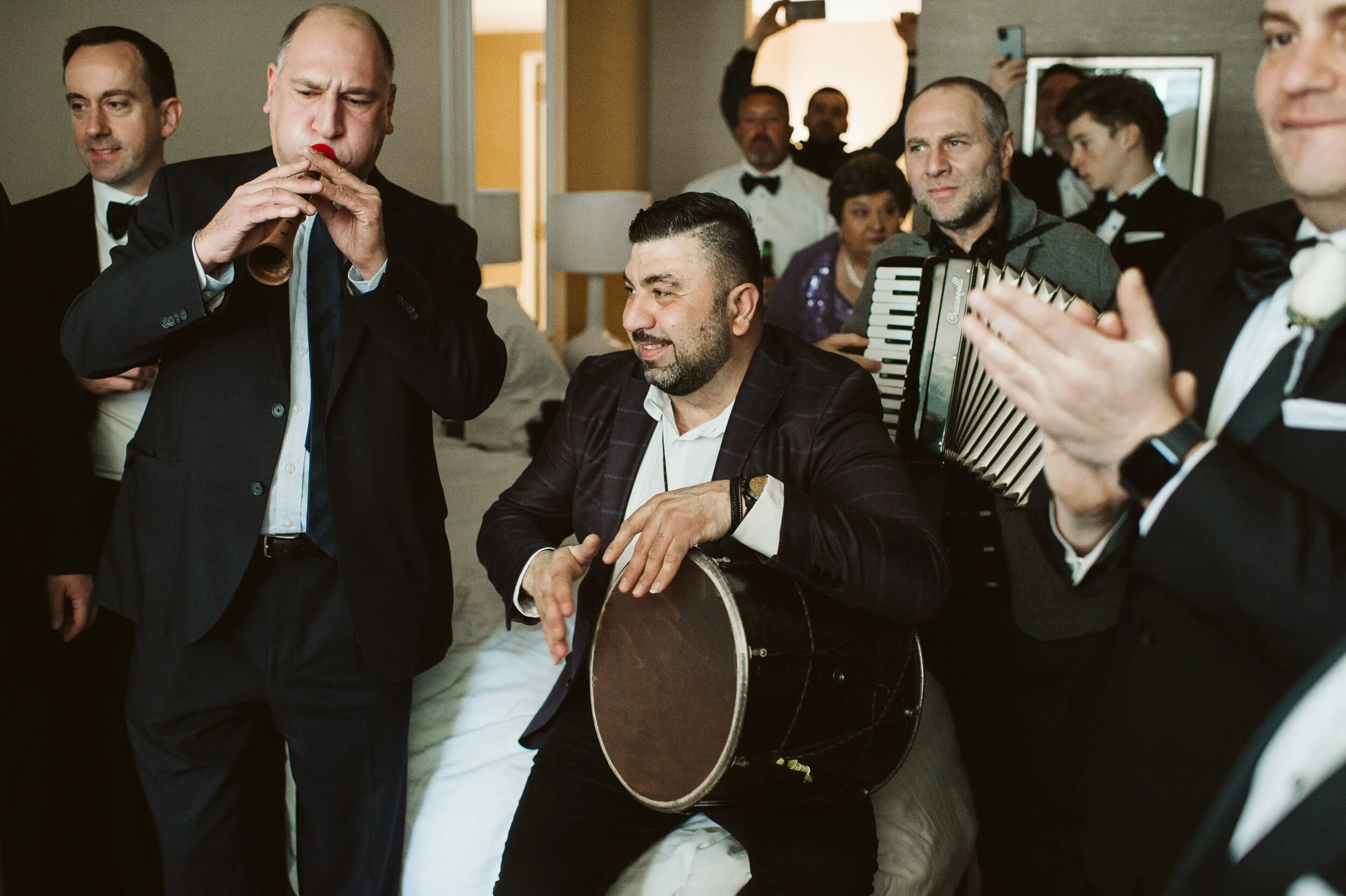 State Room — candid wedding moment