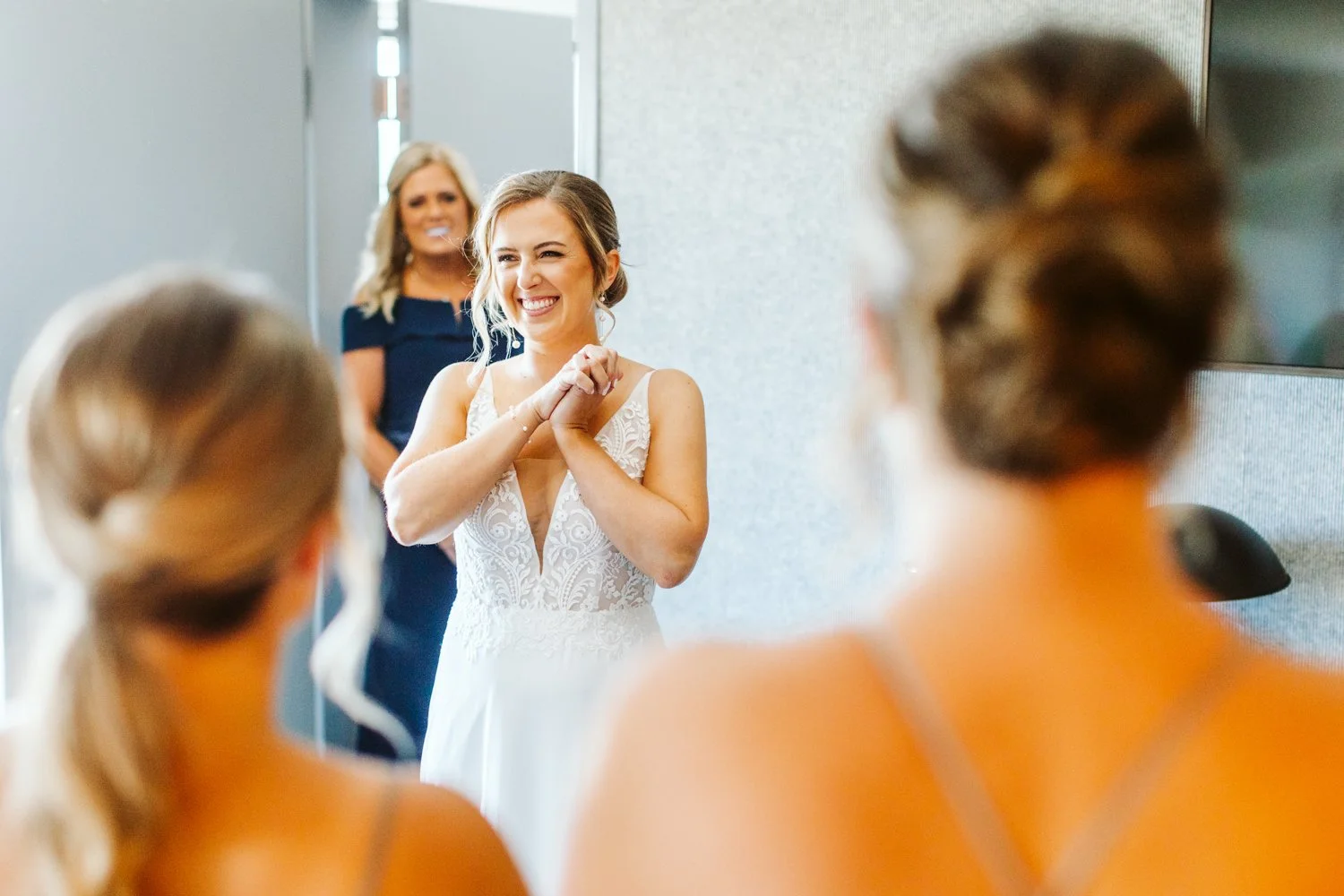 Summer Oceanview of Nahant Wedding — documentary wedding photograph