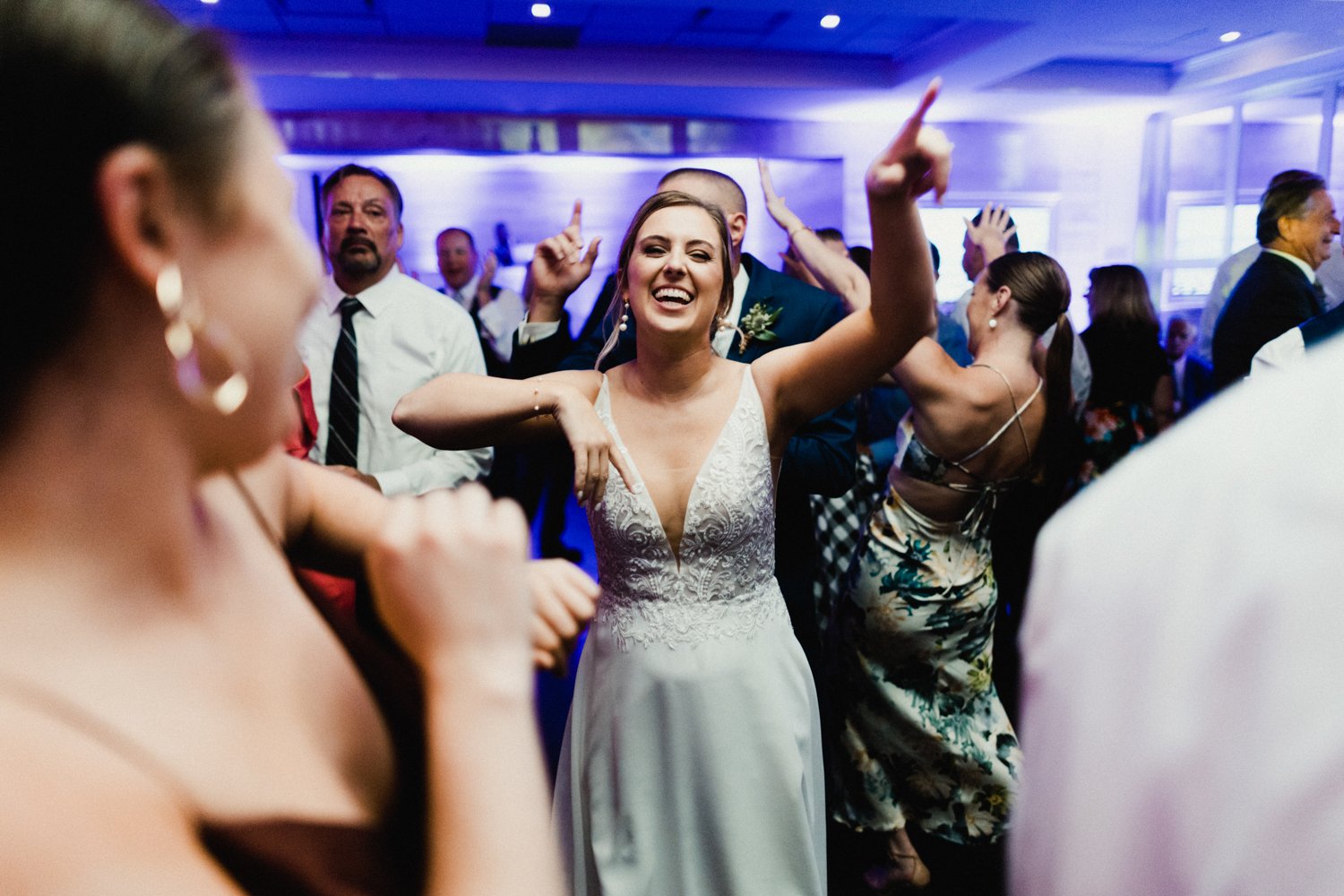 Summer Oceanview of Nahant Wedding — wedding day photograph