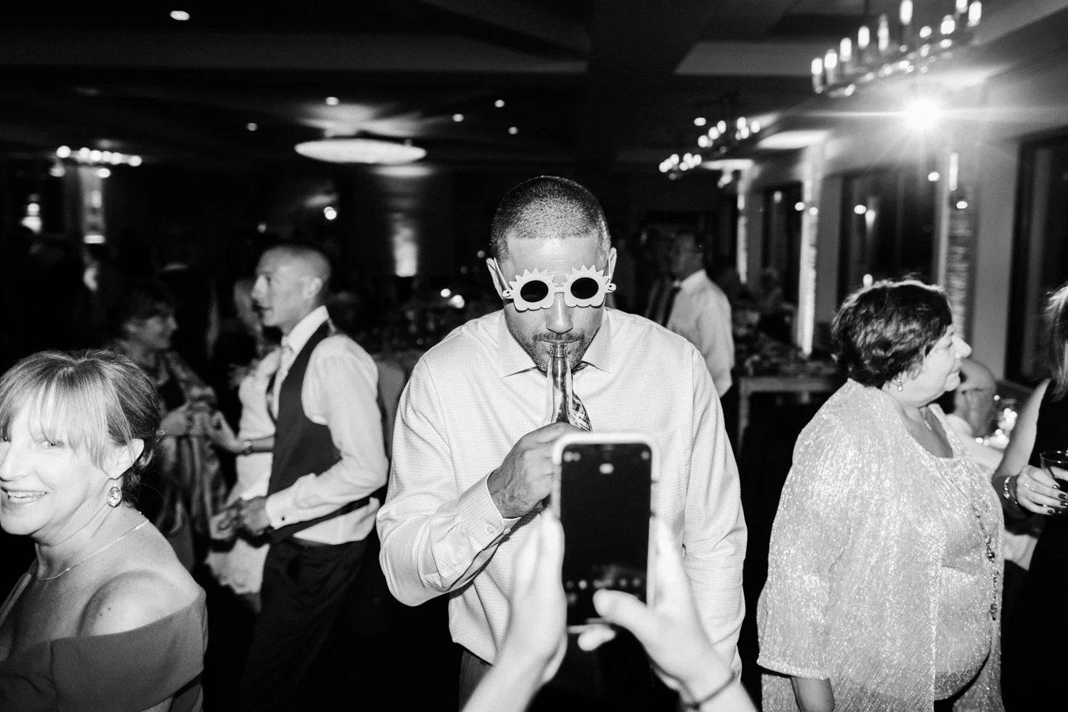 Summer Oceanview of Nahant Wedding — wedding photograph