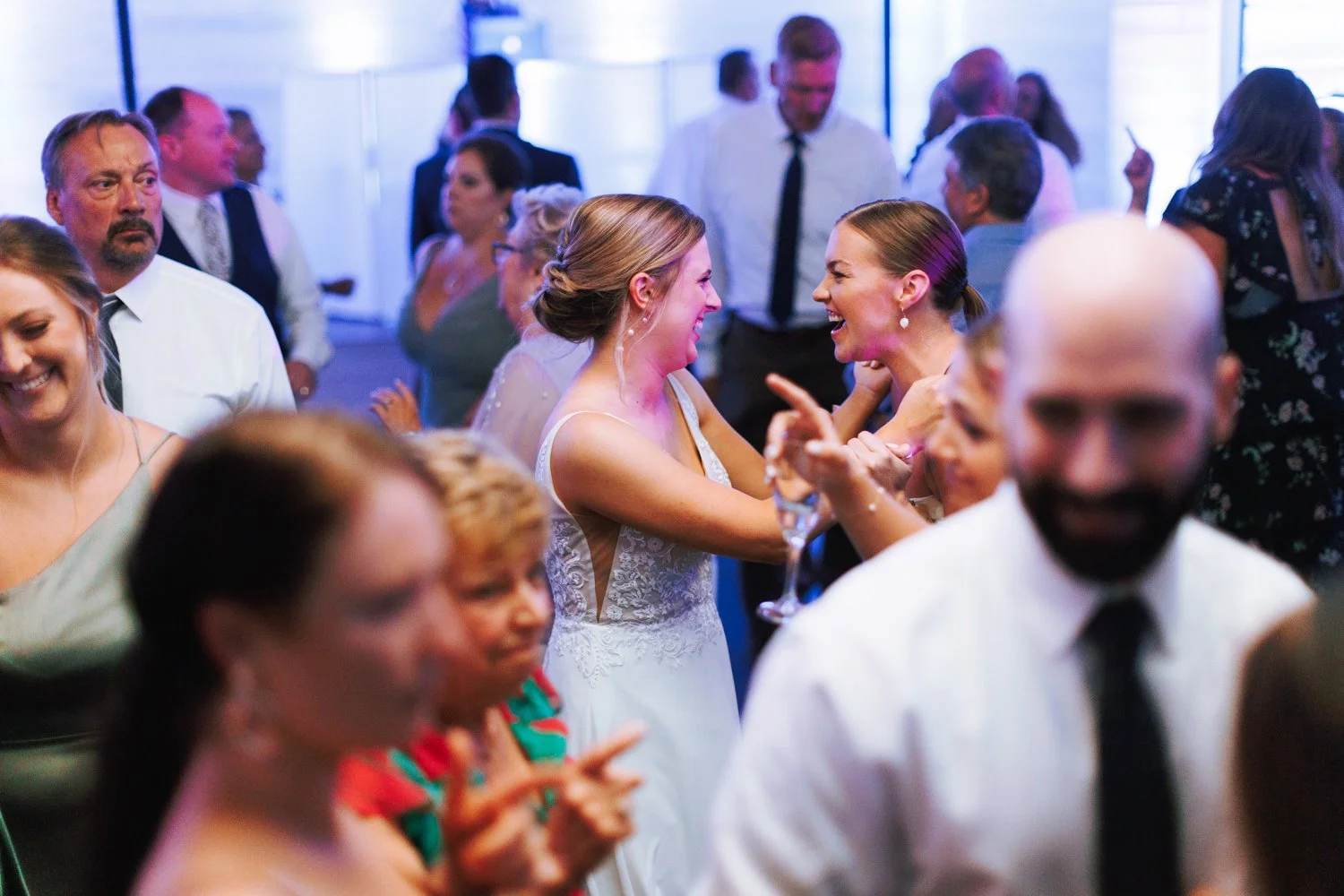 Summer Oceanview of Nahant Wedding — documentary wedding photograph