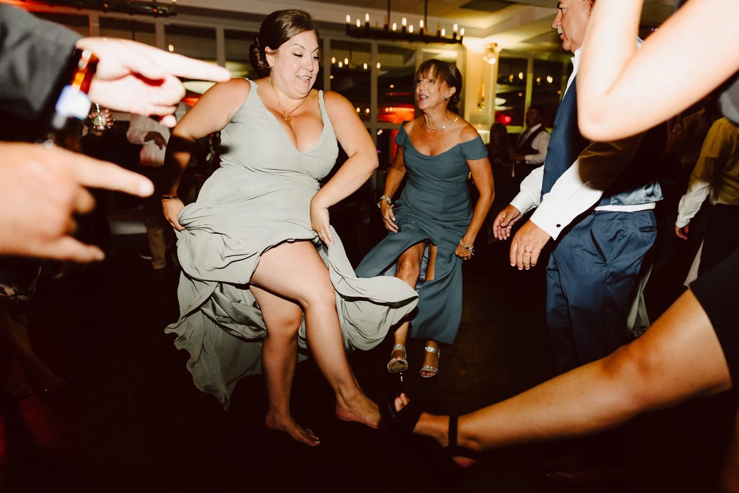 Summer Oceanview of Nahant Wedding — documentary wedding photograph