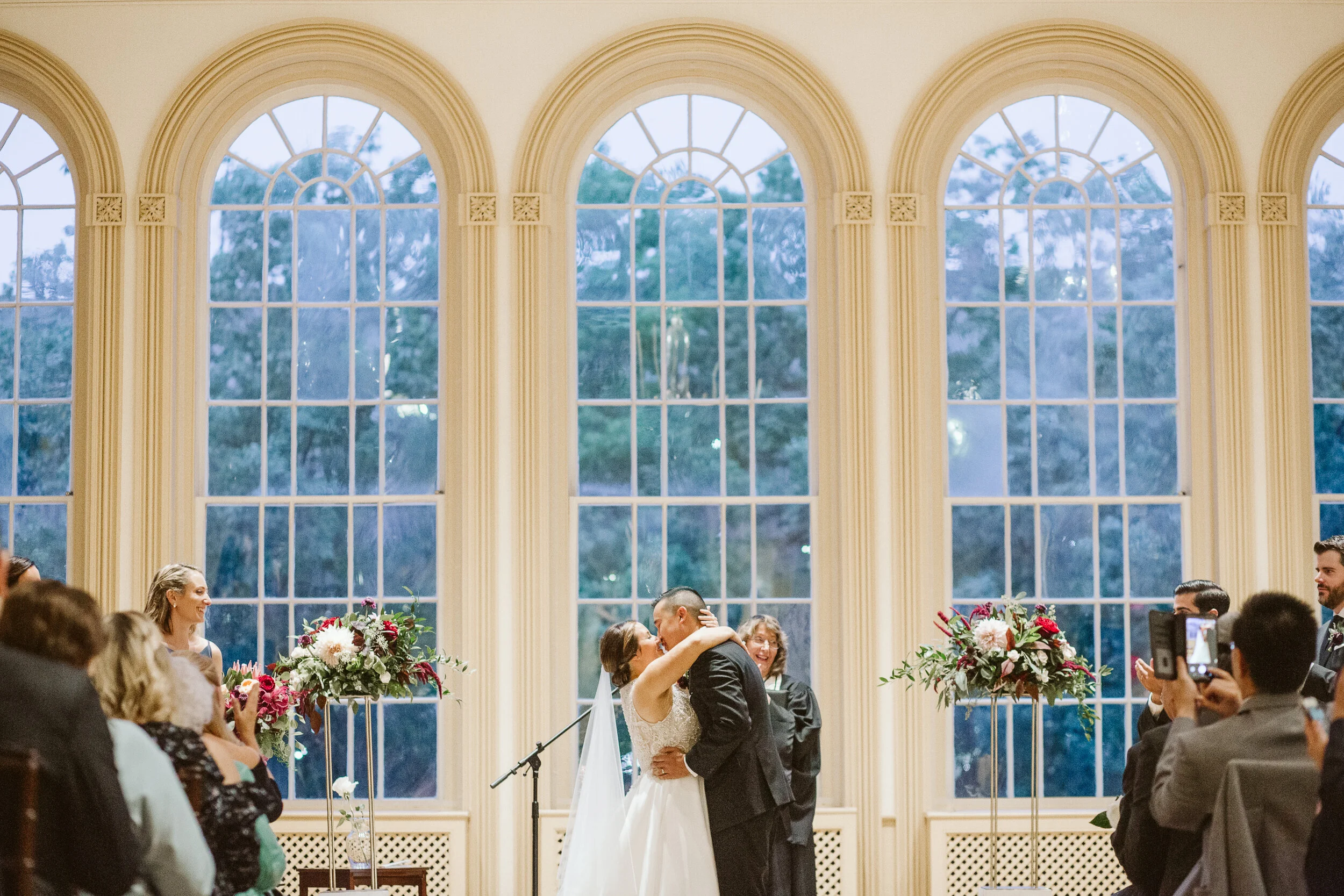 Summer Wedding at PEM — candid wedding moment