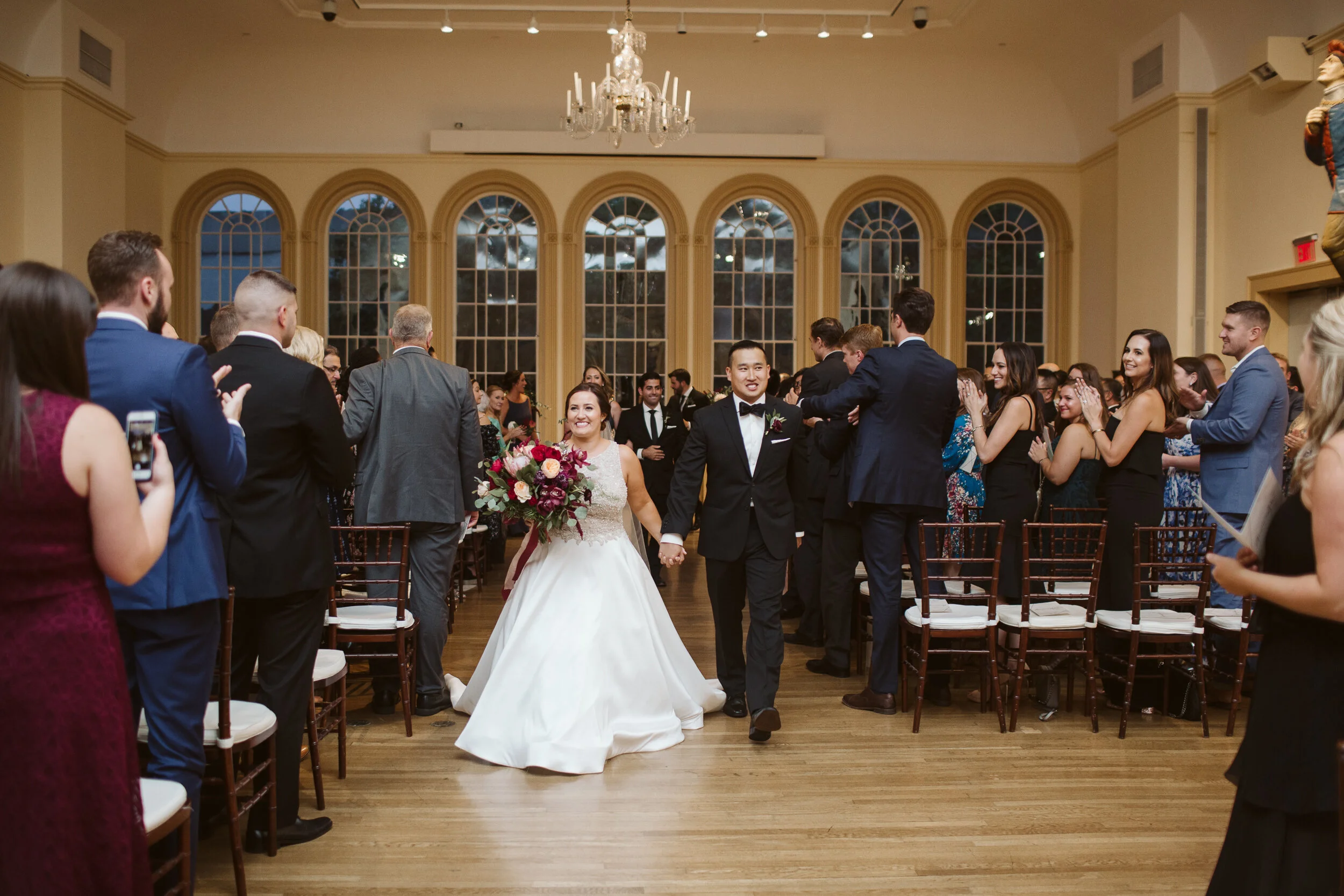 Summer Wedding at PEM — wedding day photograph