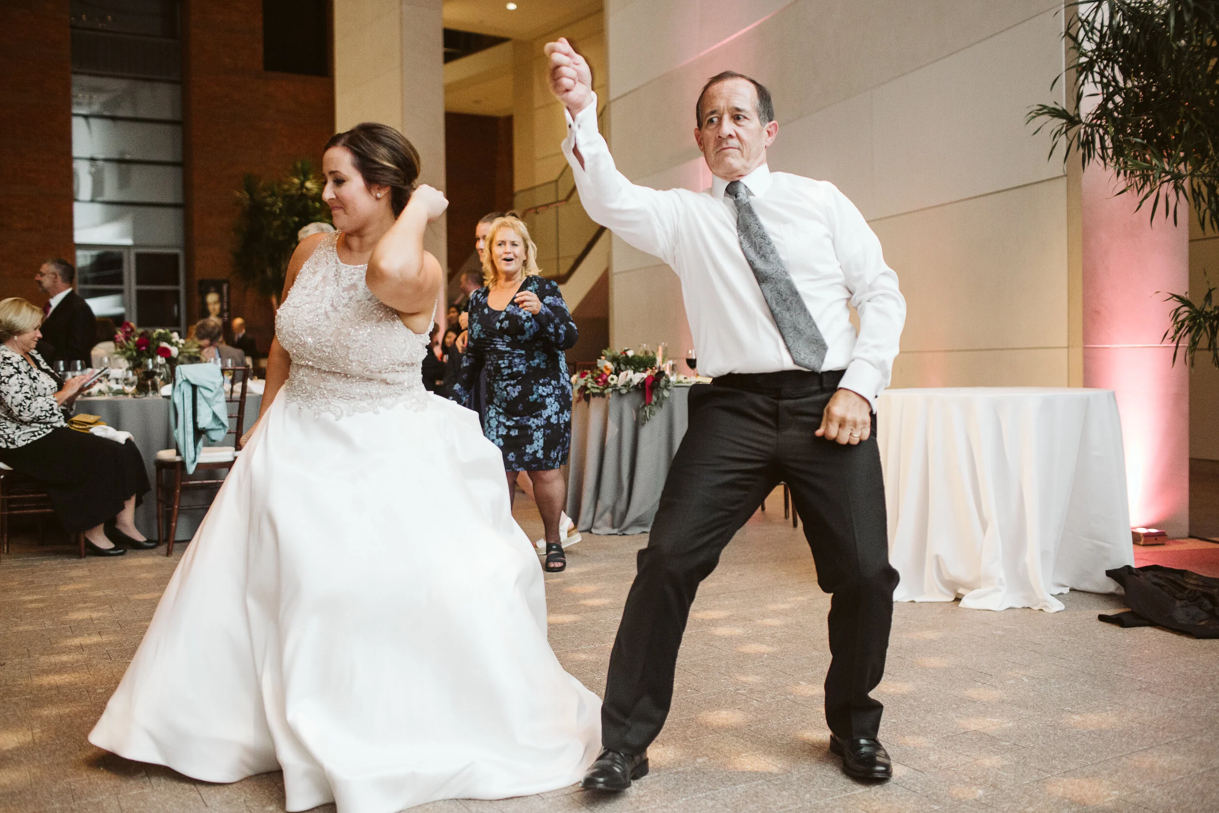 Summer Wedding at PEM — documentary wedding photograph