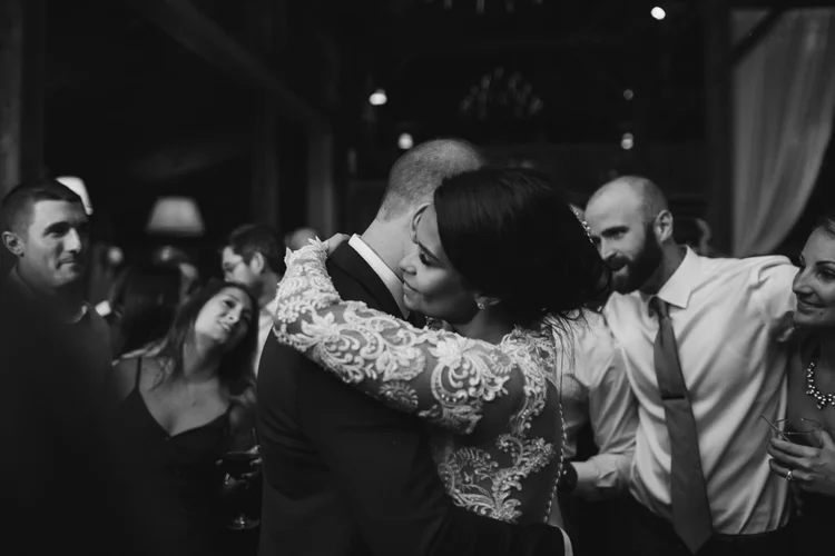 The Barn at Gibbet Hill Wedding 28 The Barn at Gibbet Hill Wedding — candid wedding moment