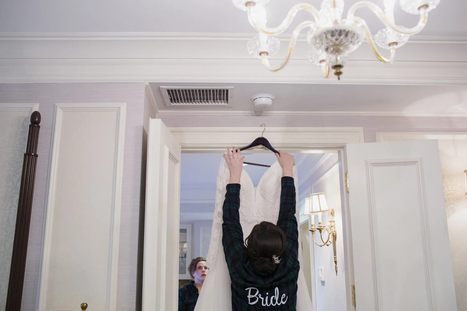 The Lenox Hotel a Boston Wedding Venue — candid wedding moment