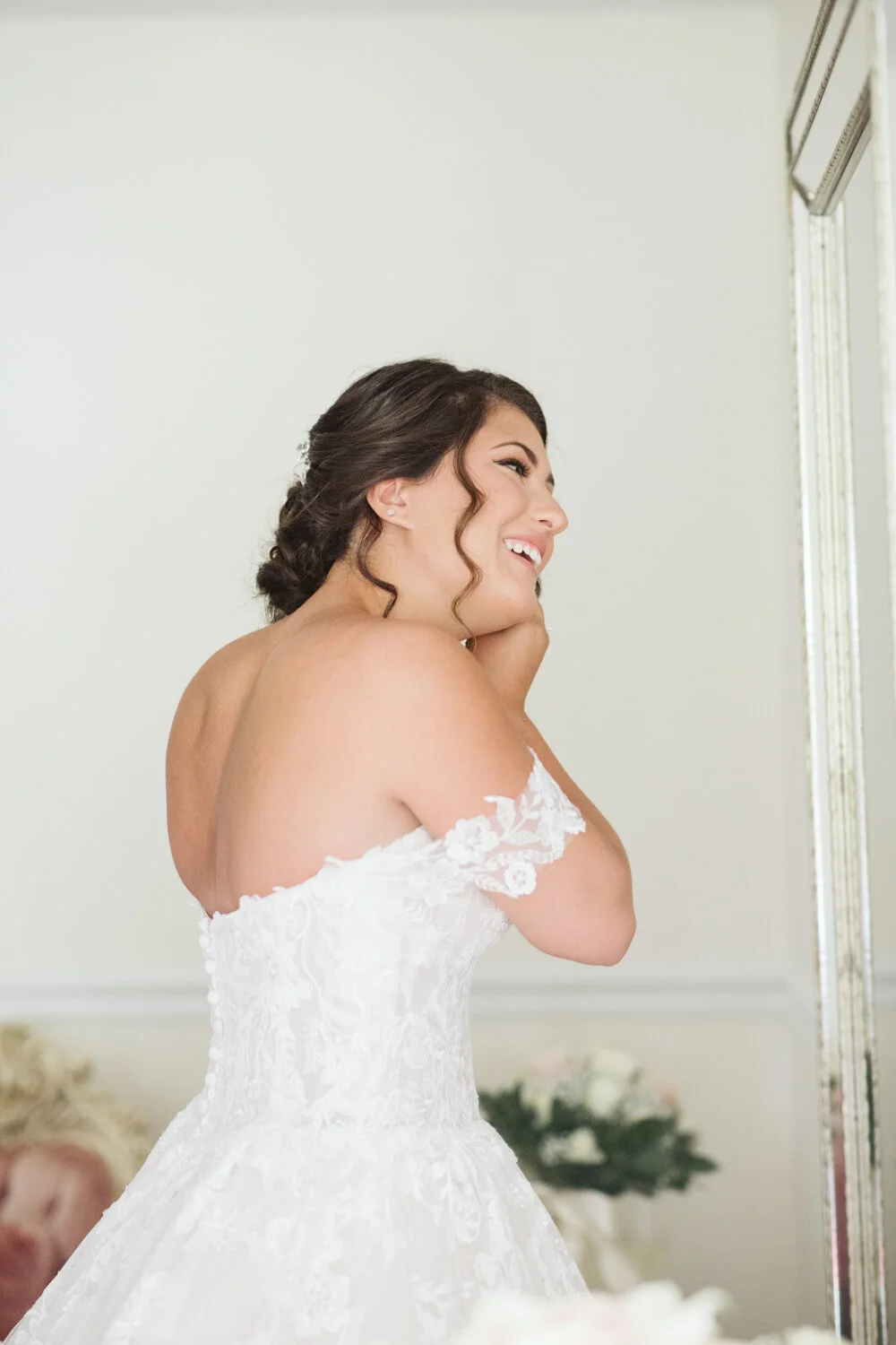 The River Club Wedding — candid wedding moment