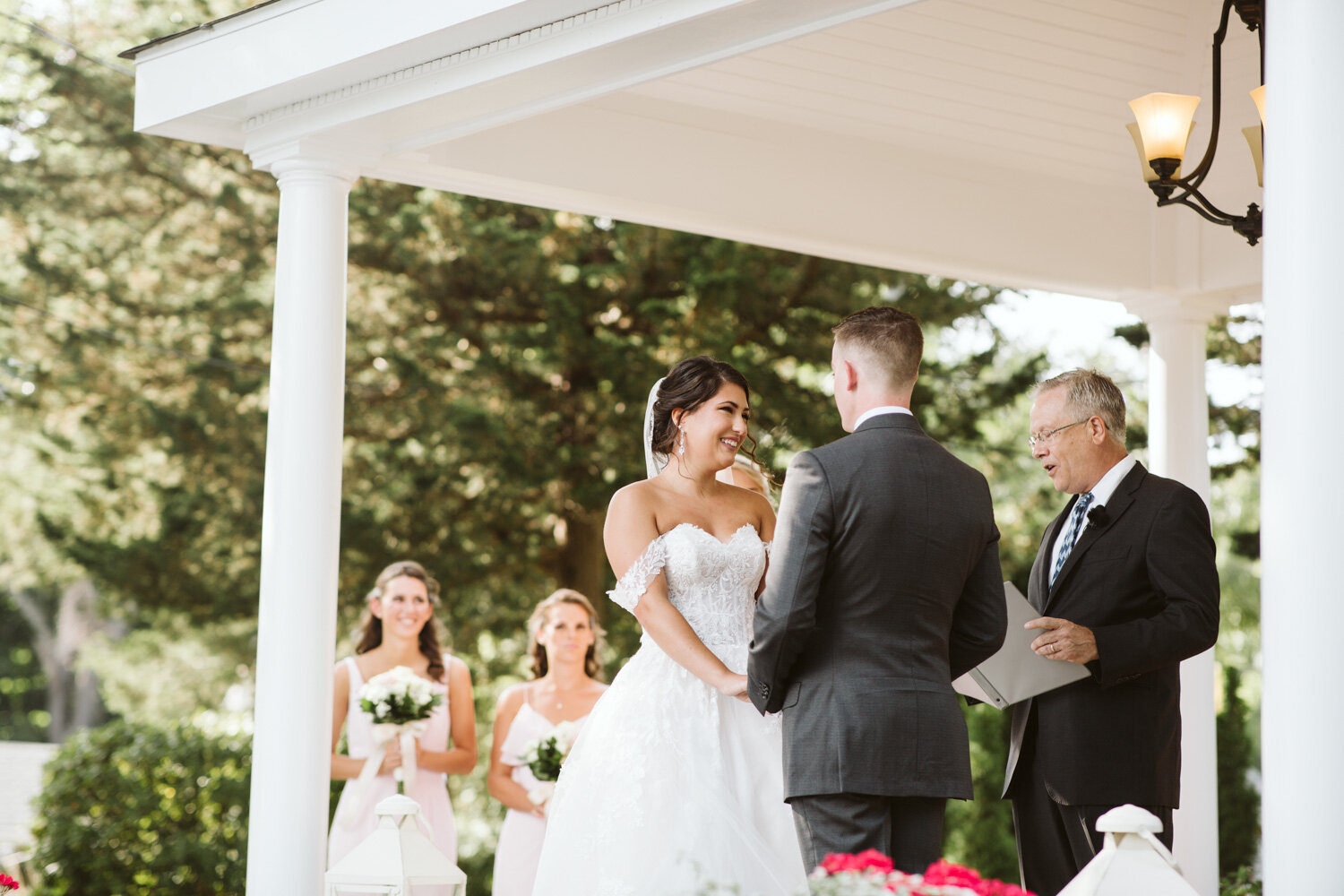 The River Club Wedding — wedding day photograph