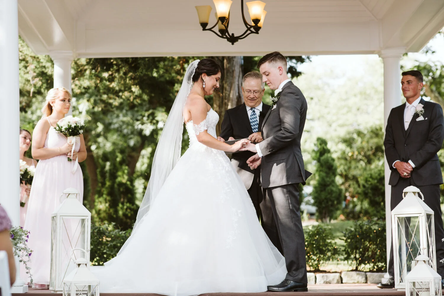 The River Club Wedding — candid wedding moment