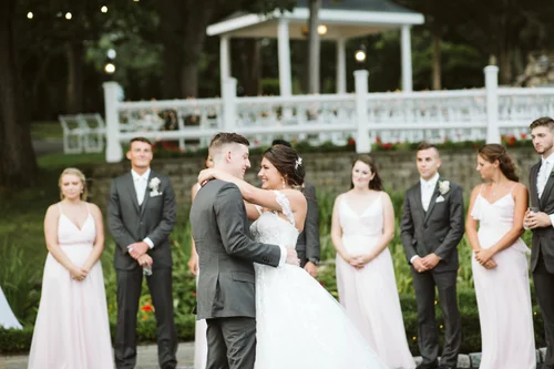 The River Club Wedding — candid wedding moment