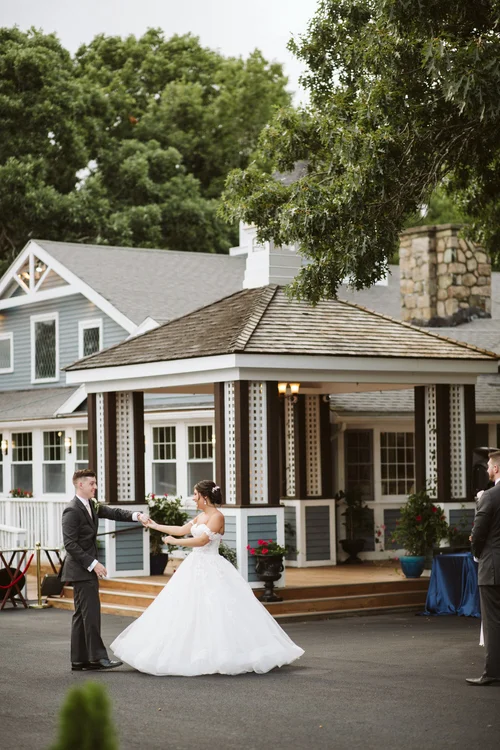 The River Club Wedding — wedding day photograph