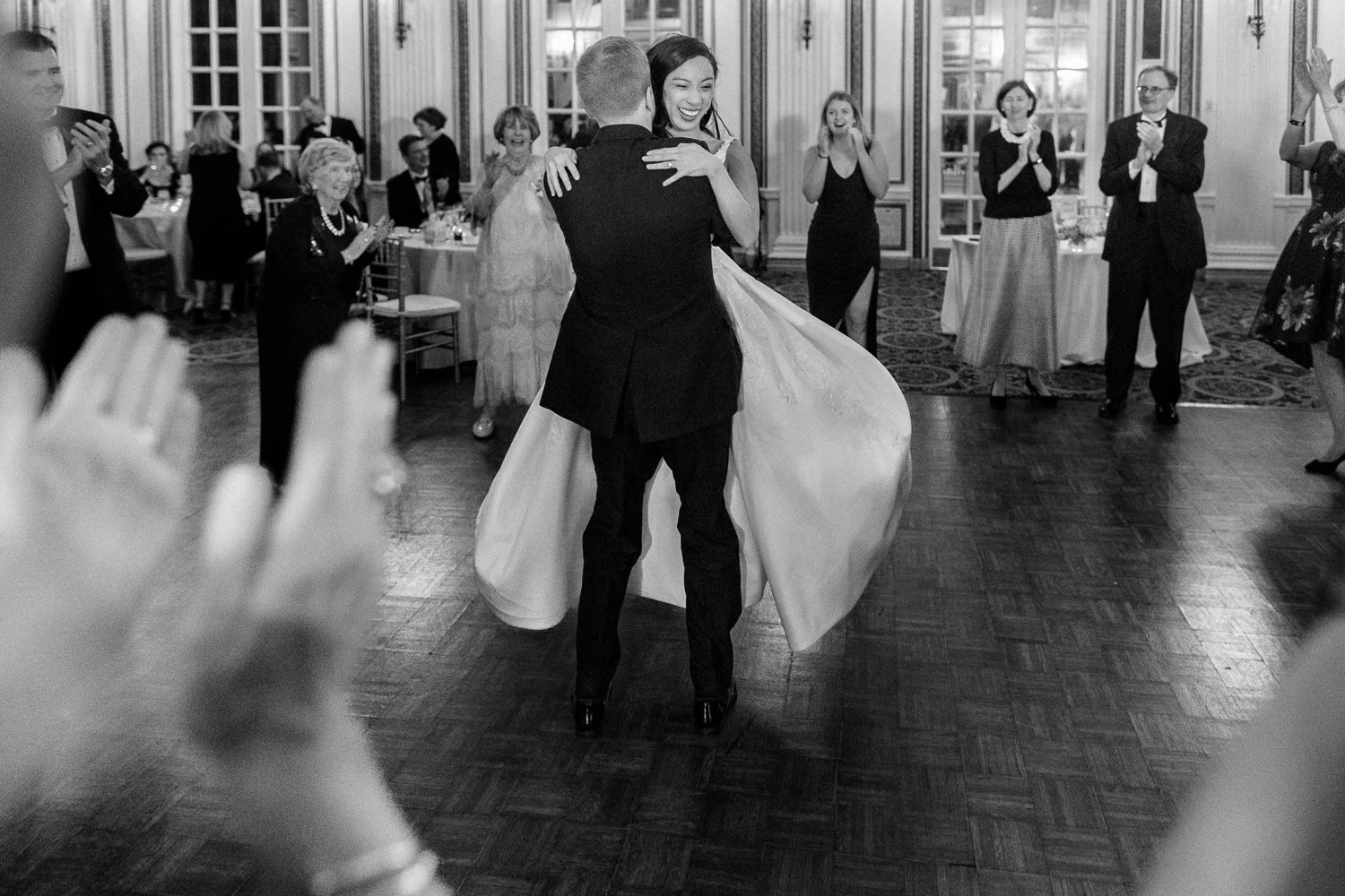 Wedding photograph by Mark Davidson Photography