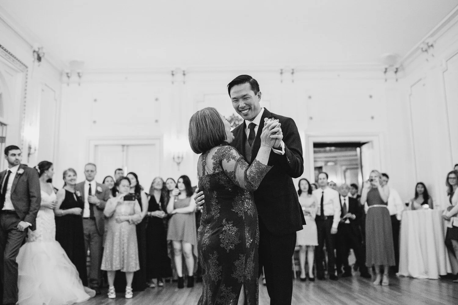 Tupper Manor Wedding — candid wedding moment