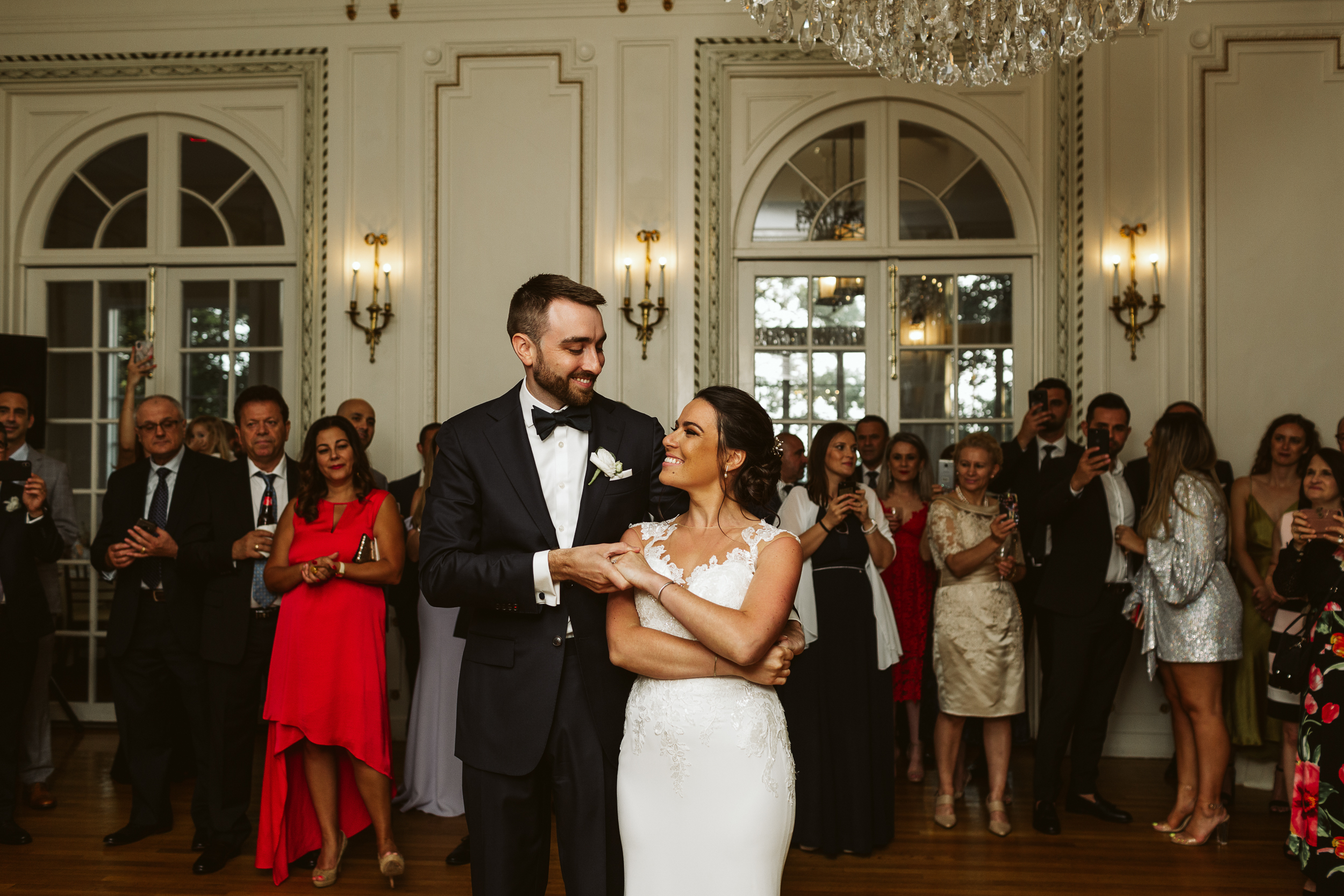 Tupper Manor Wedding — candid wedding moment