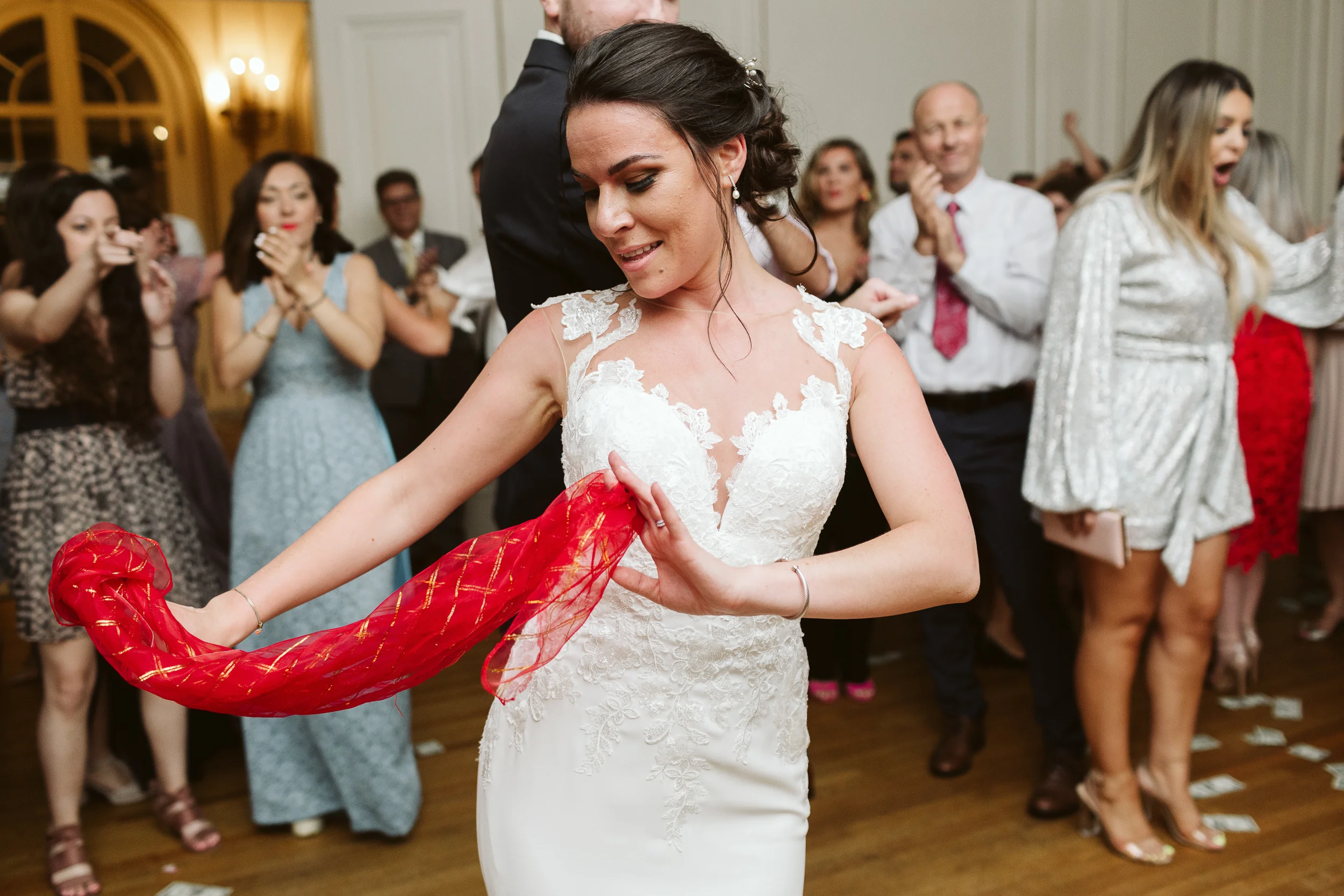 Tupper Manor Wedding — candid wedding moment