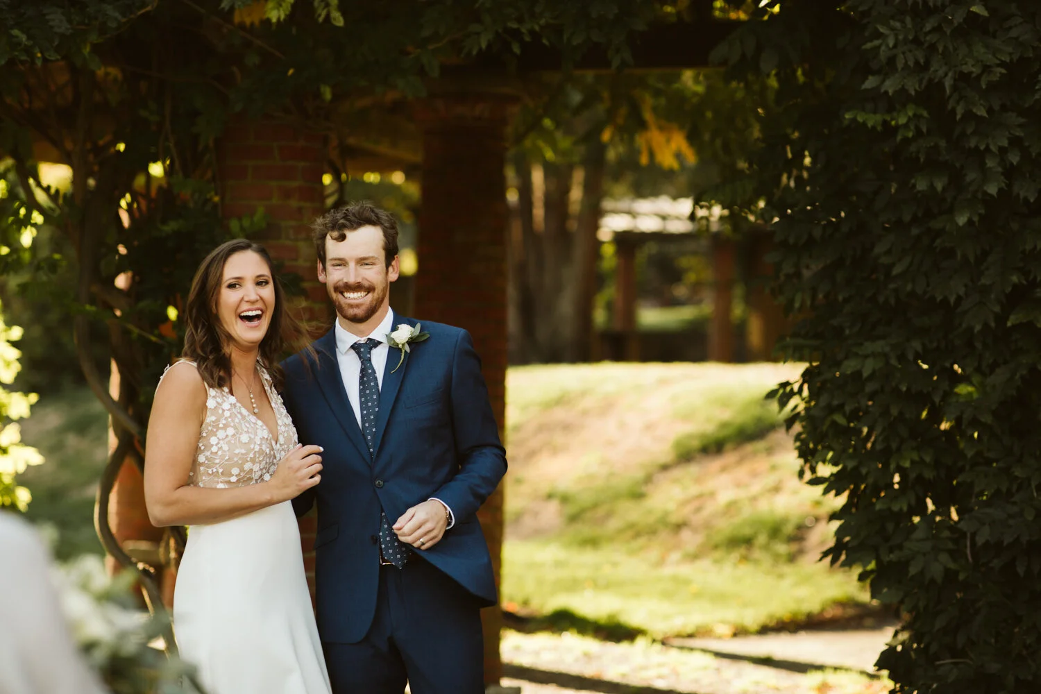 Turner Hill — candid wedding moment