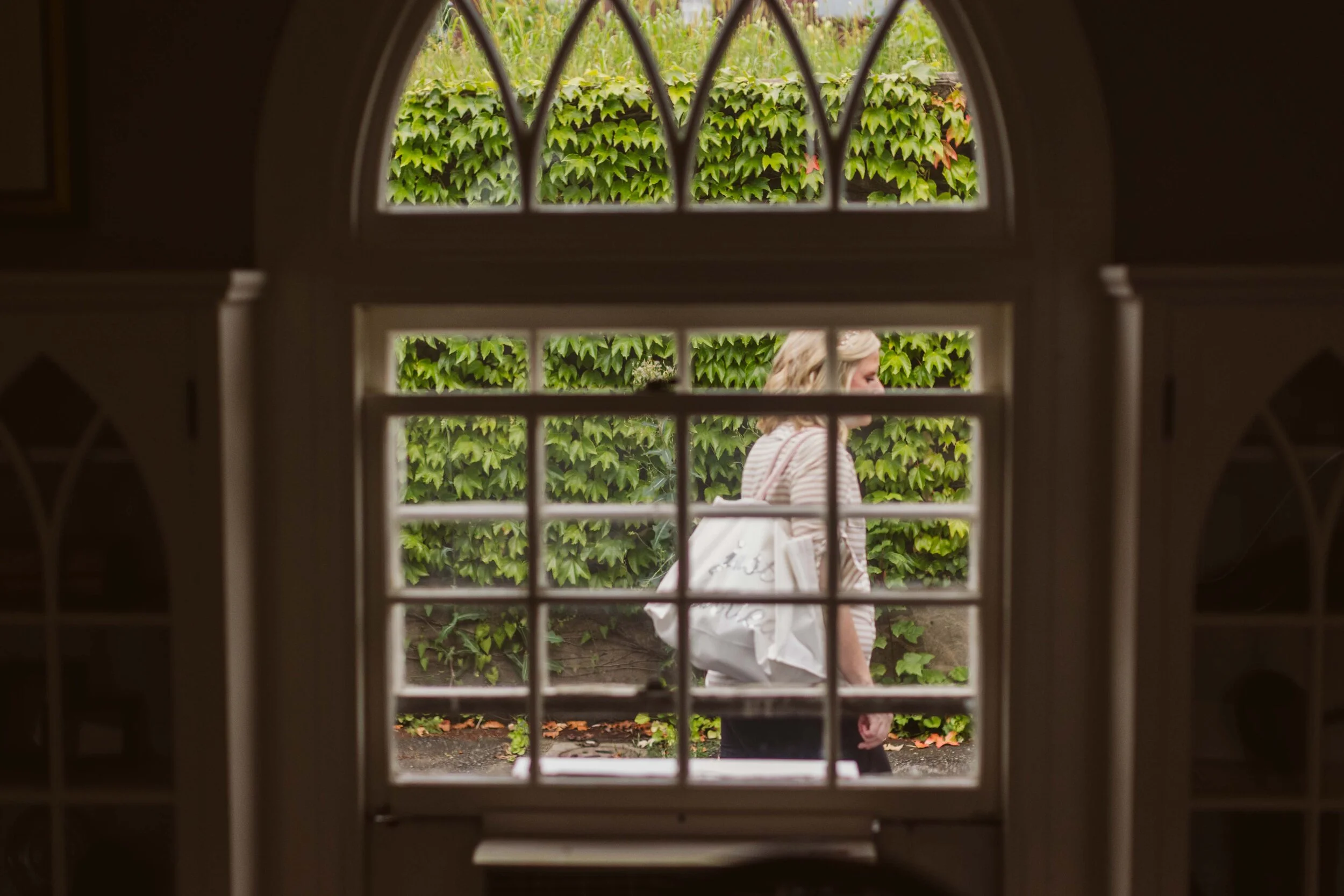 Fruitland Museum in Harvard MA — candid wedding moment