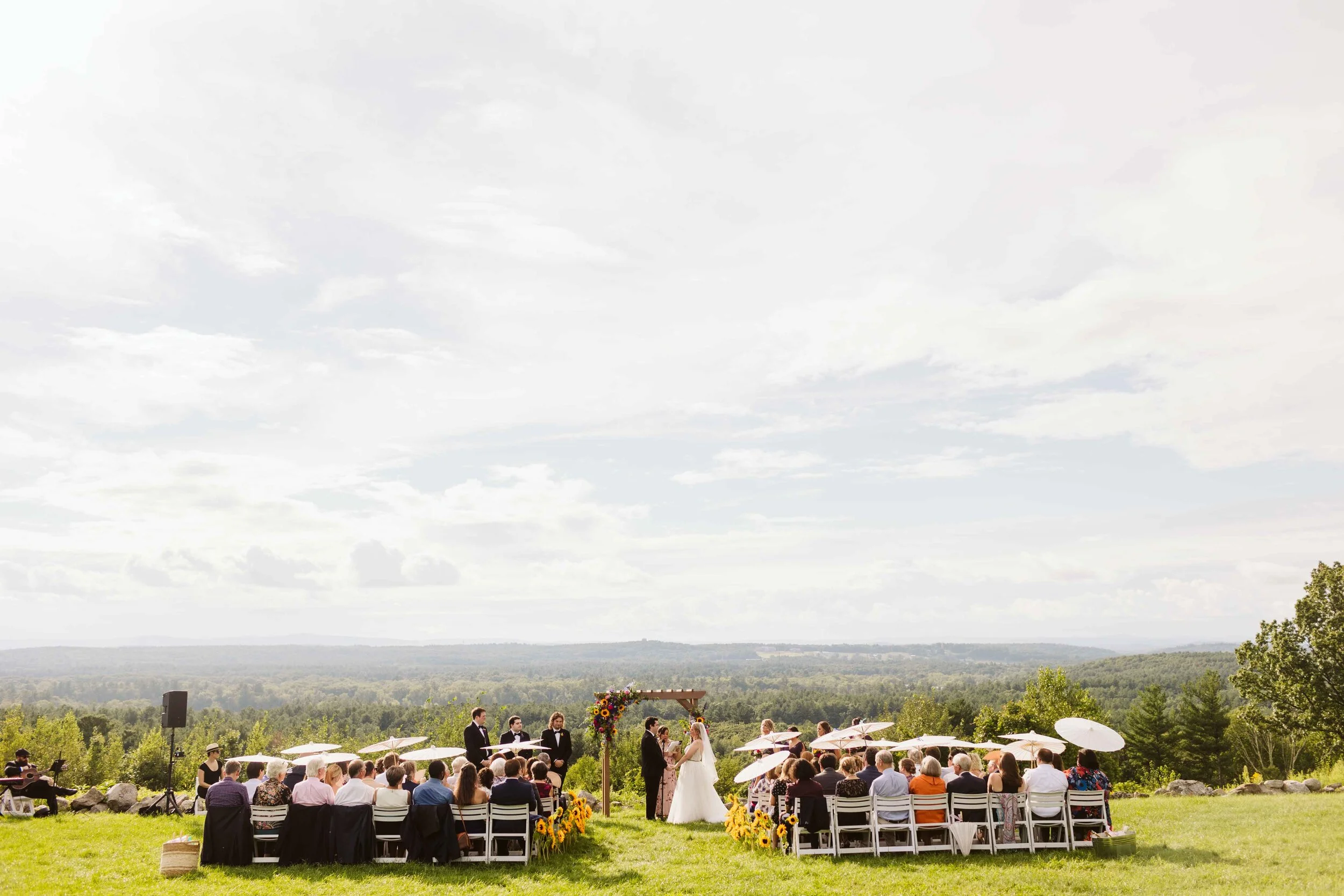 Fruitland Museum in Harvard MA — wedding day photograph