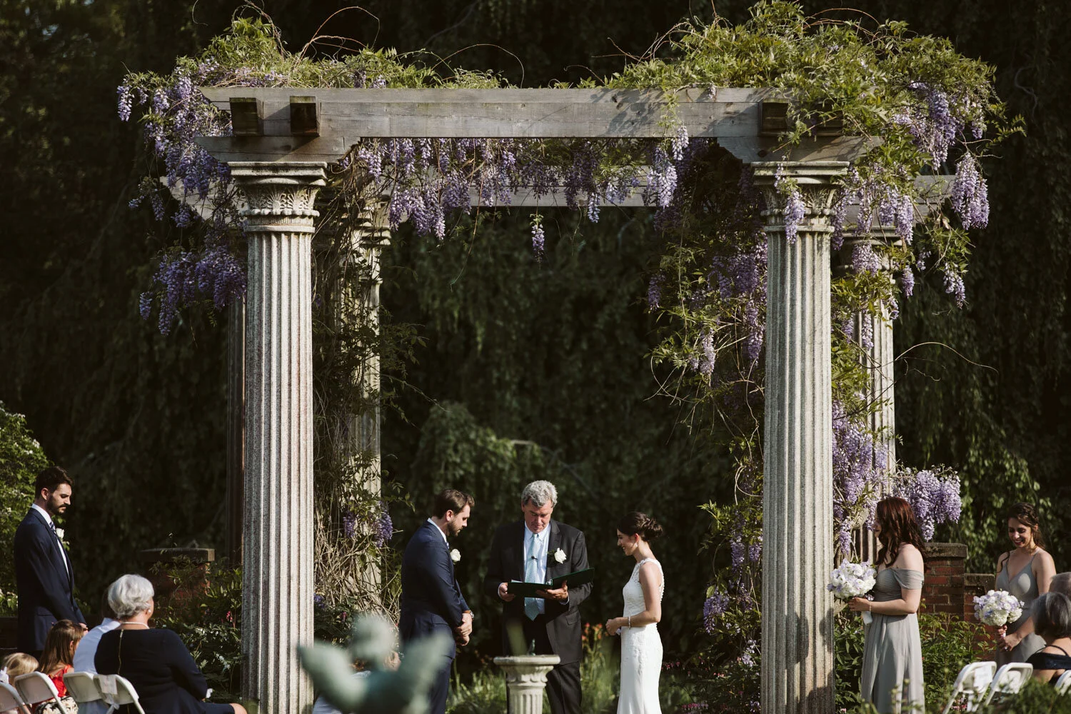 Glen Magna Farms — candid wedding moment
