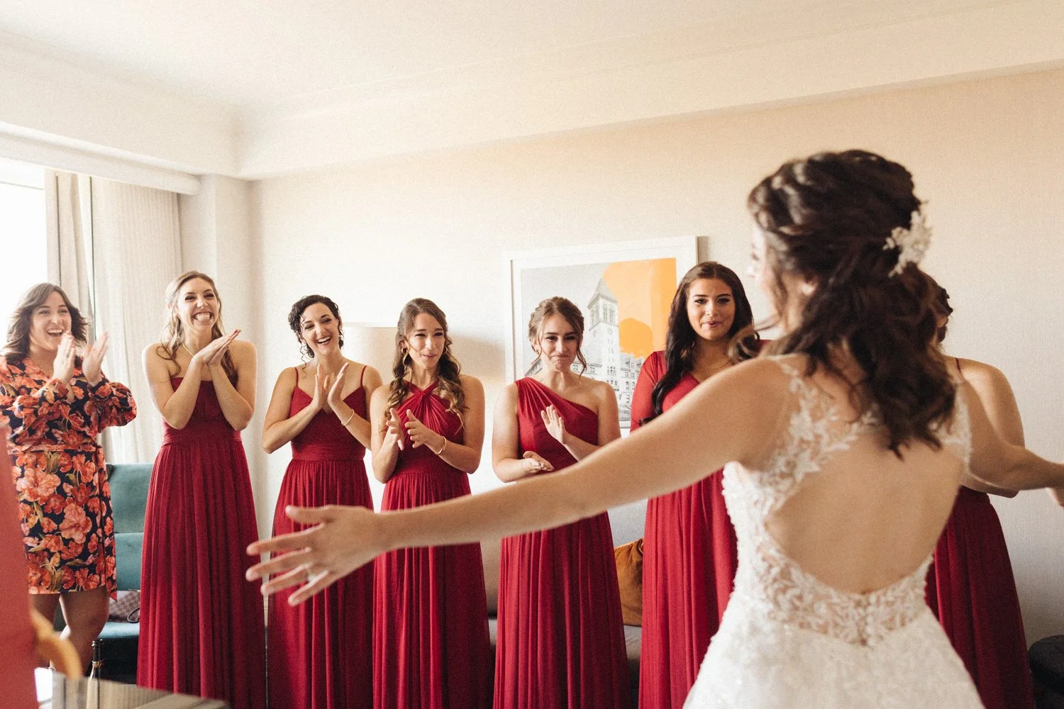 Hotel Marlow — candid wedding moment