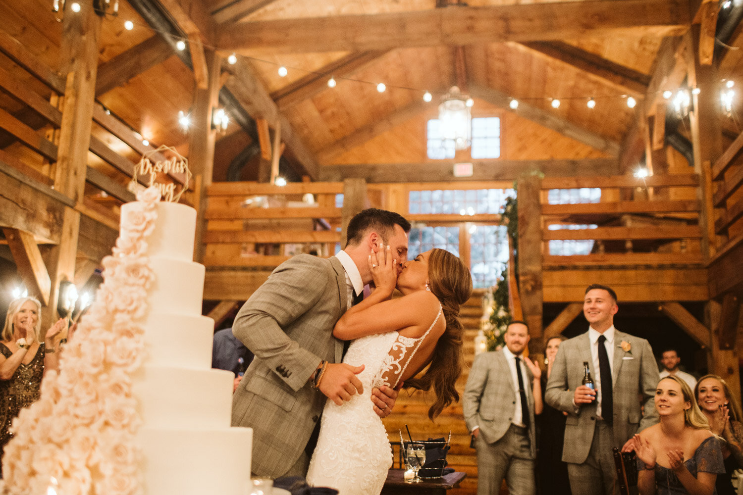 Red Lion Inn, Cohasset MA — candid wedding moment