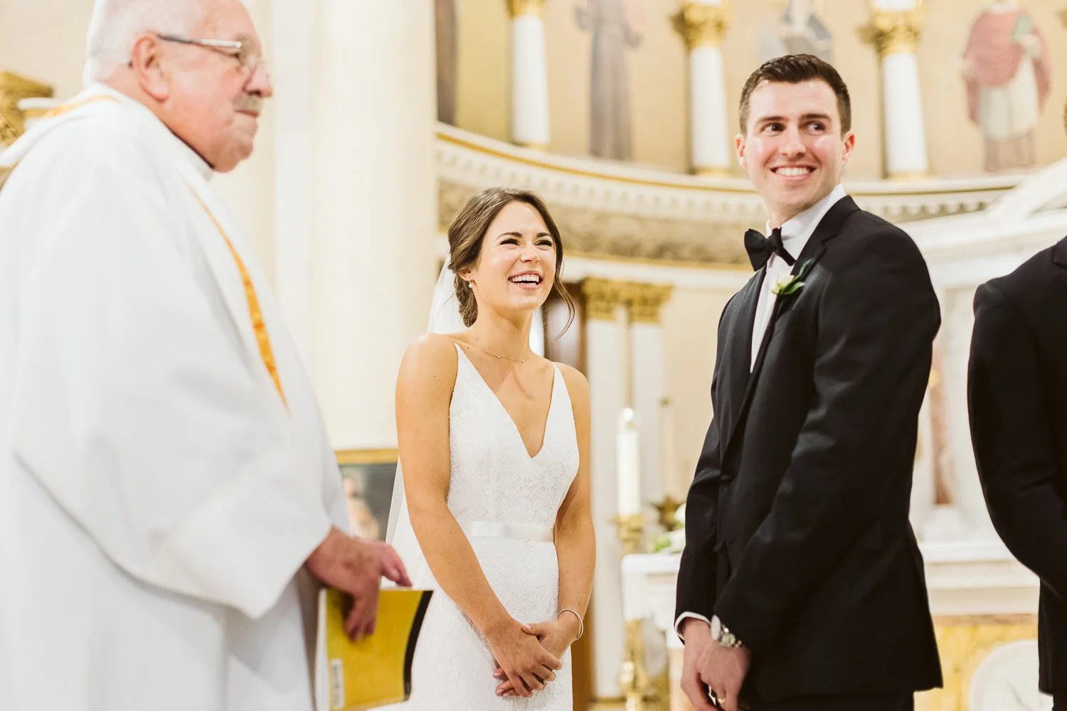 The Boston State Room — documentary wedding photograph