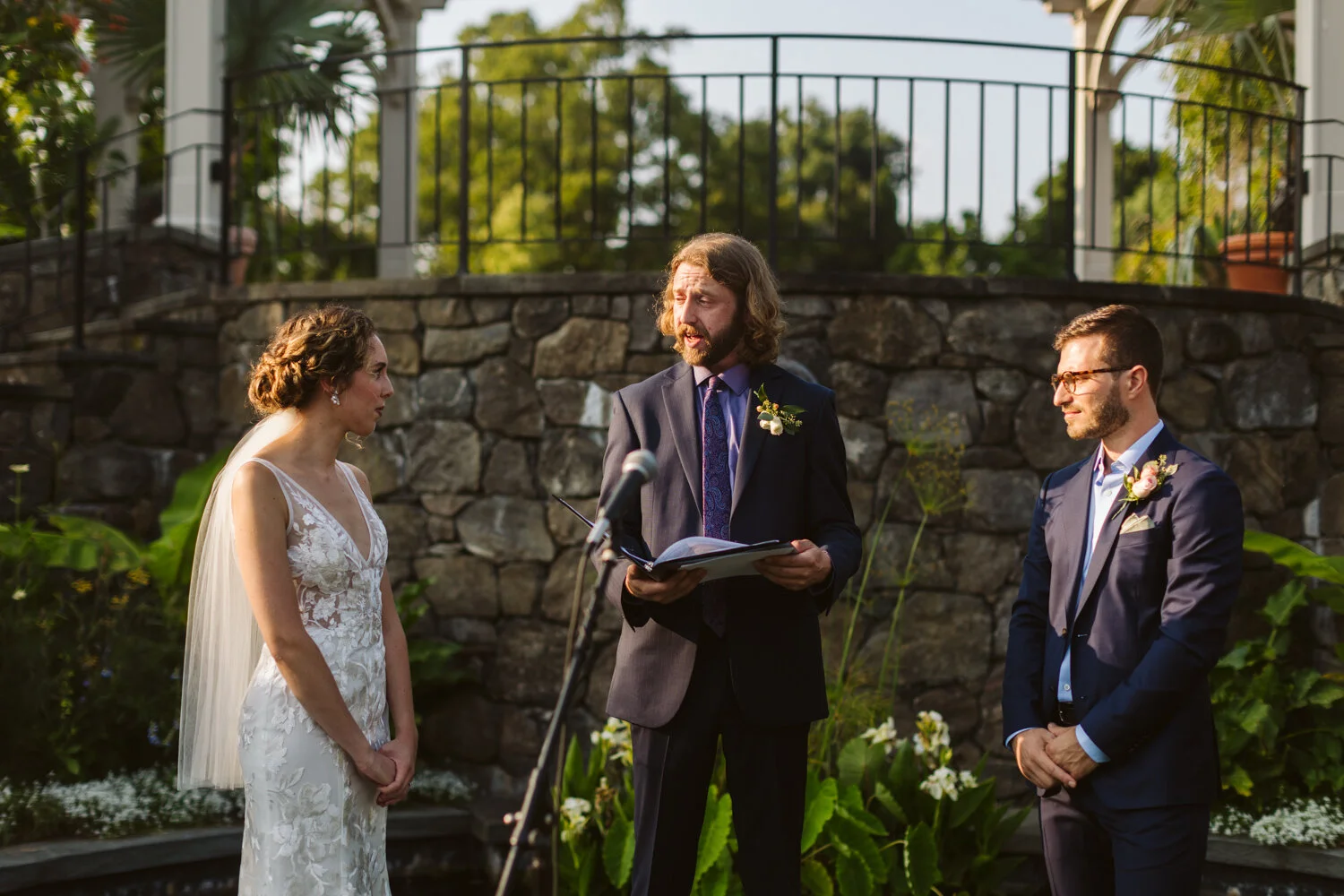 Tower Hill Botanic Garden — wedding photograph