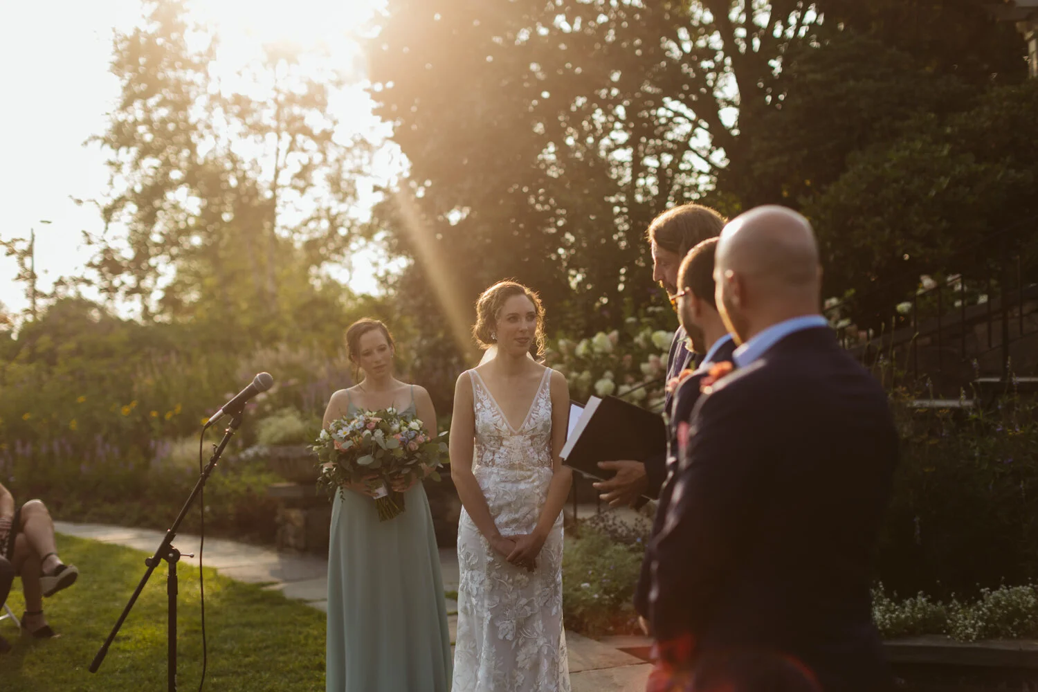 Tower Hill Botanic Garden — wedding photography by Mark Davidson