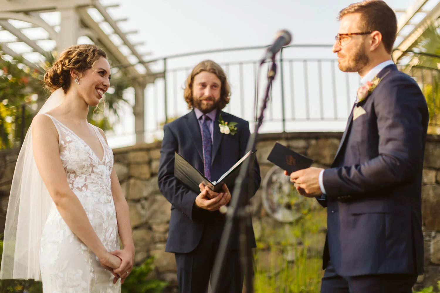 Tower Hill Botanic Garden — documentary wedding photography